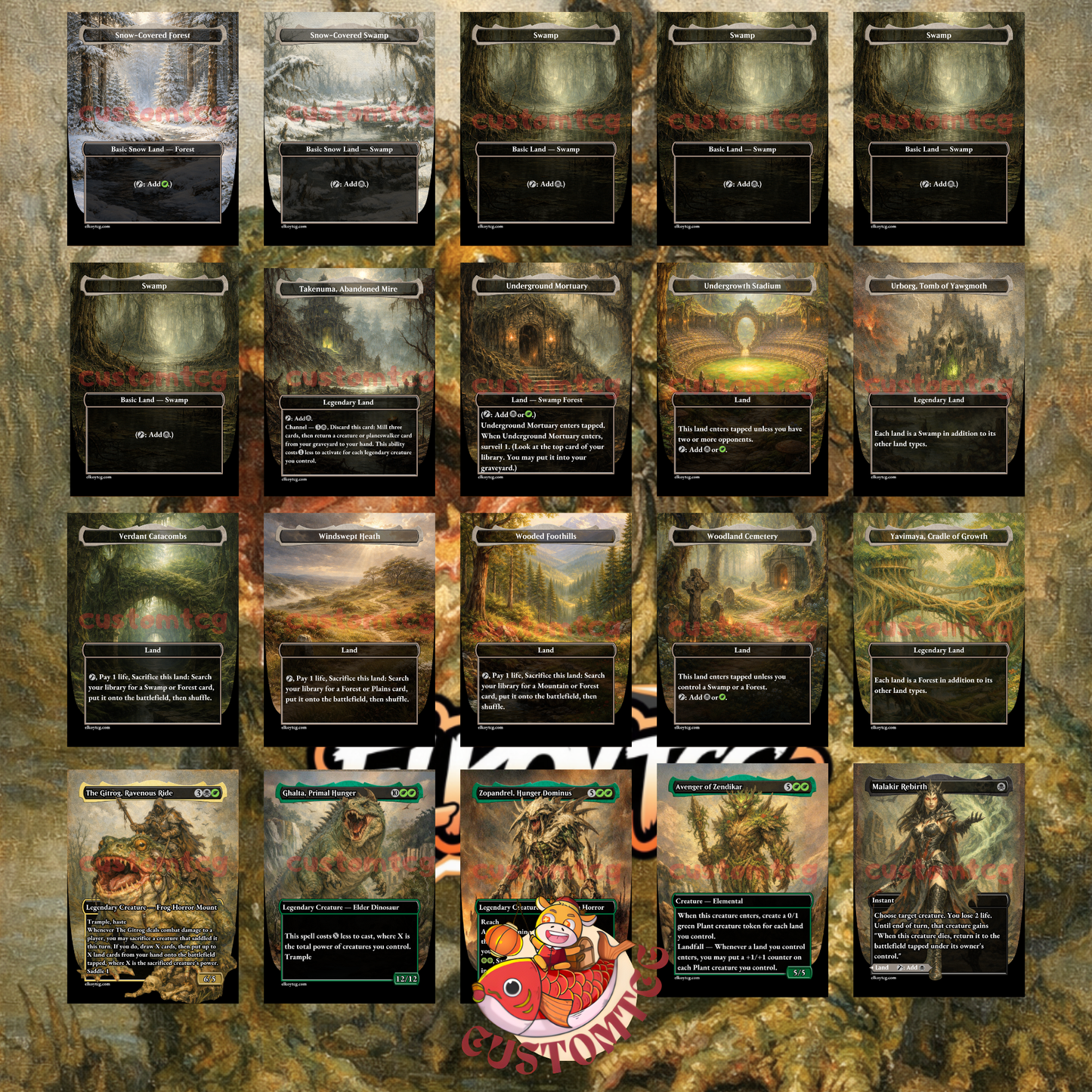 The Gitrog, Ravenous Ride Custom Deck