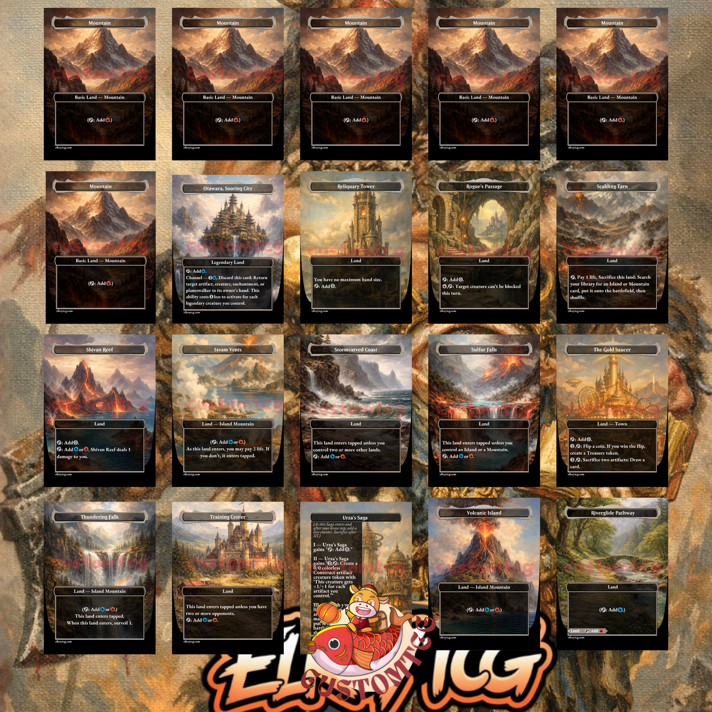 Okaun & Zndrsplt Custom  Deck