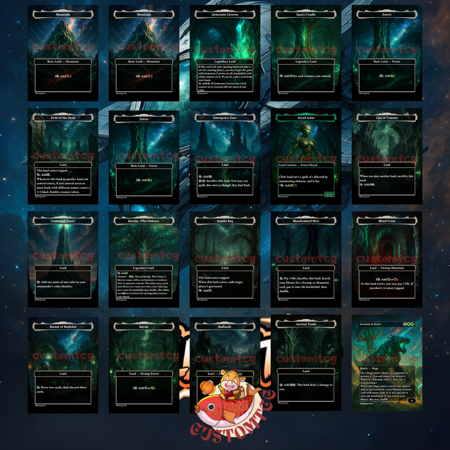 Hearthhull, the Worldseed – Custom Deck🌌