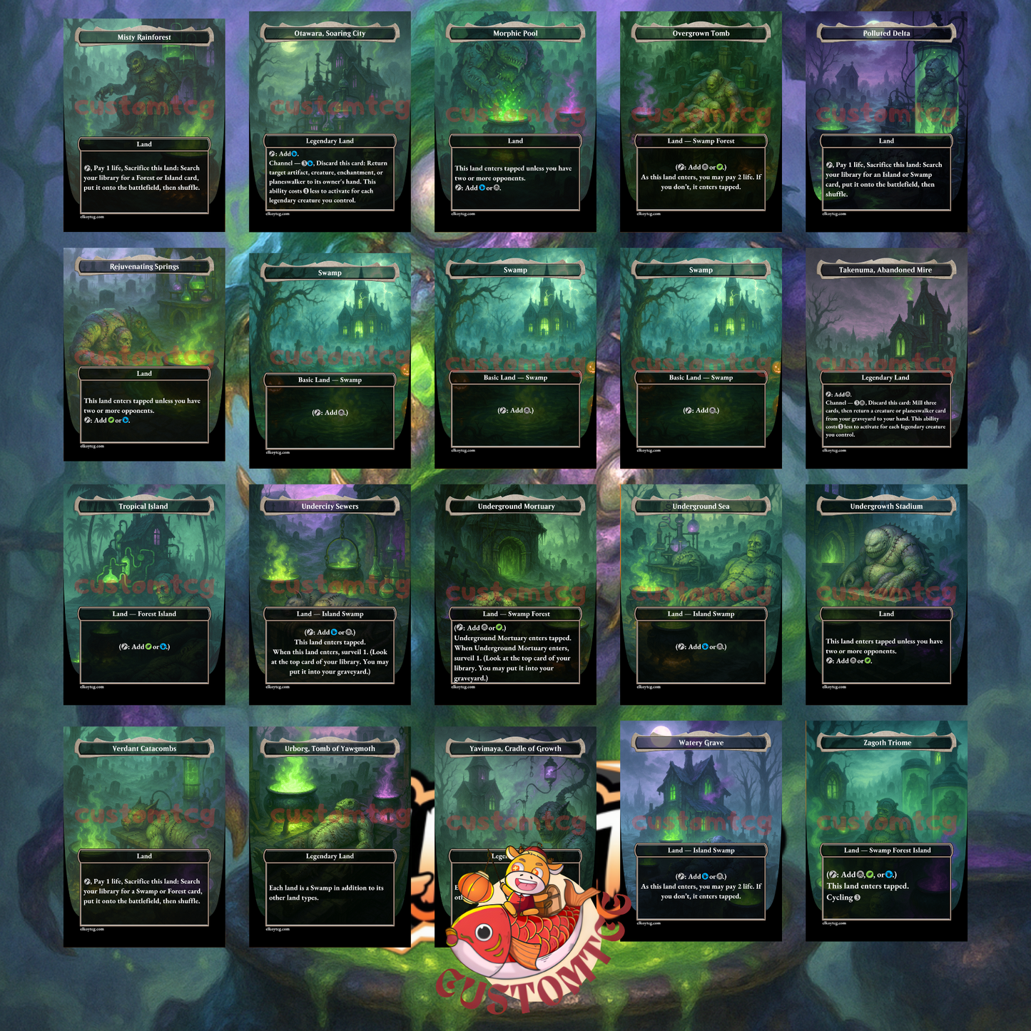 The Mimeoplasm – Custom Deck (100 Cards + Tokens)