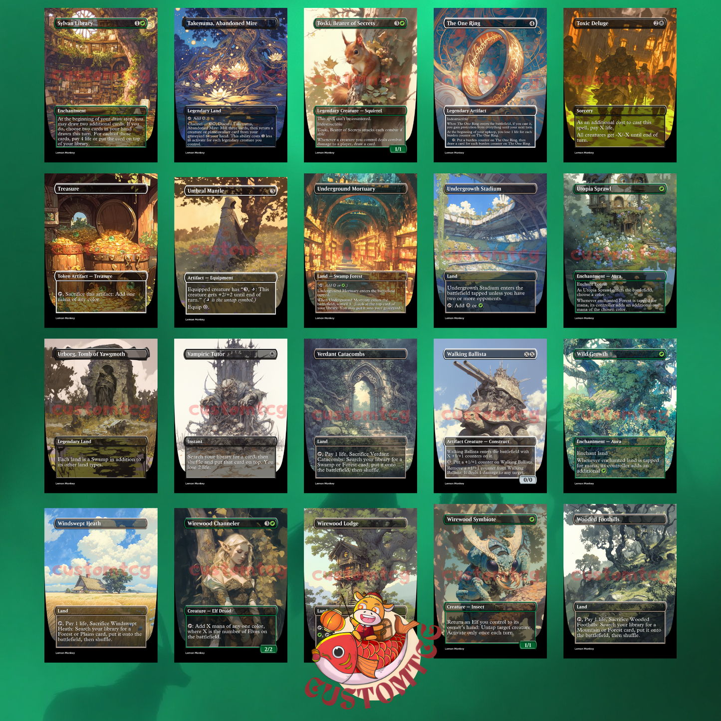 Lathril V1.0 Custom Deck