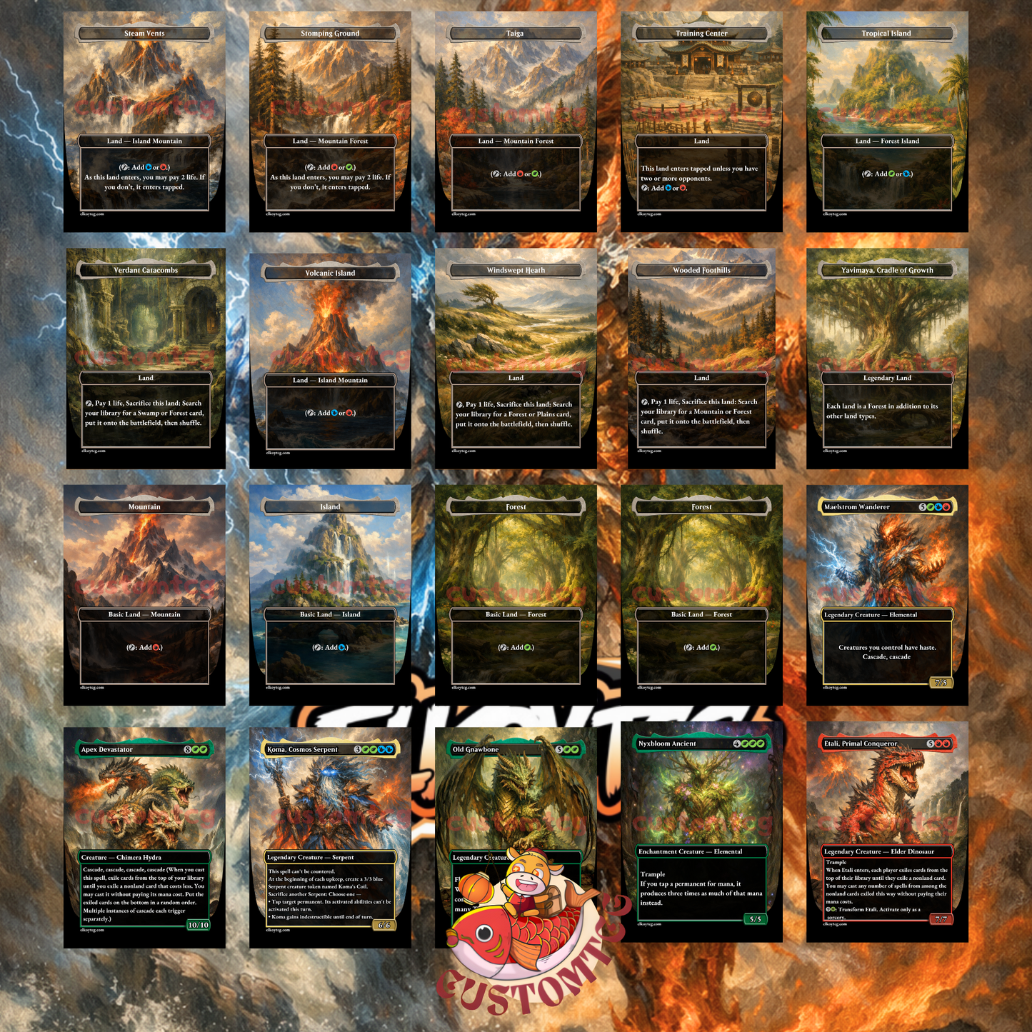 Maelstrom Wanderer Custom Deck