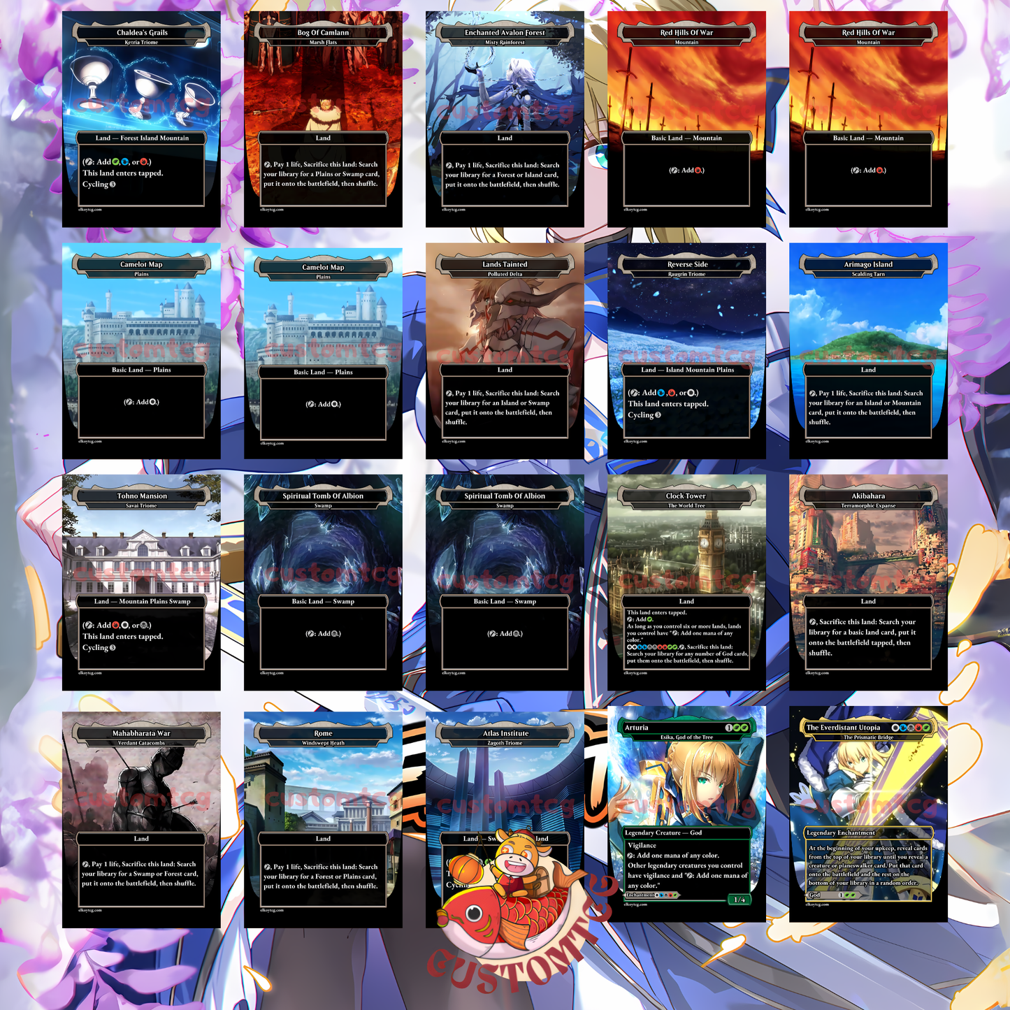 Fate Round Table V4 Custom DecK