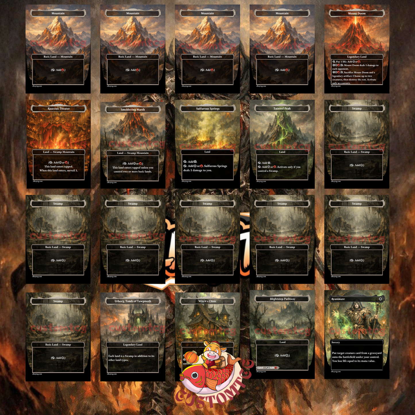 The Lord of Pain Custom Deck (Rakdos Punisher / Group Slug)