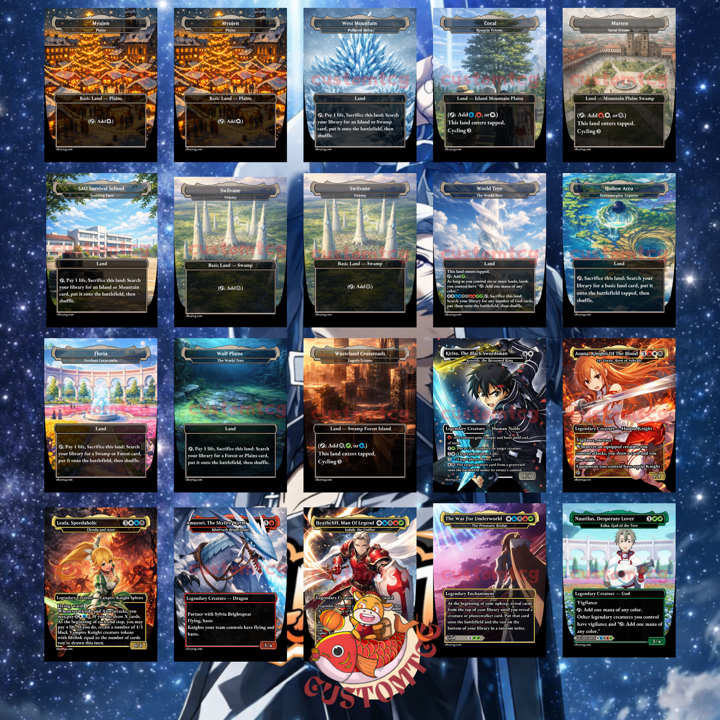 SAO Custom Deck