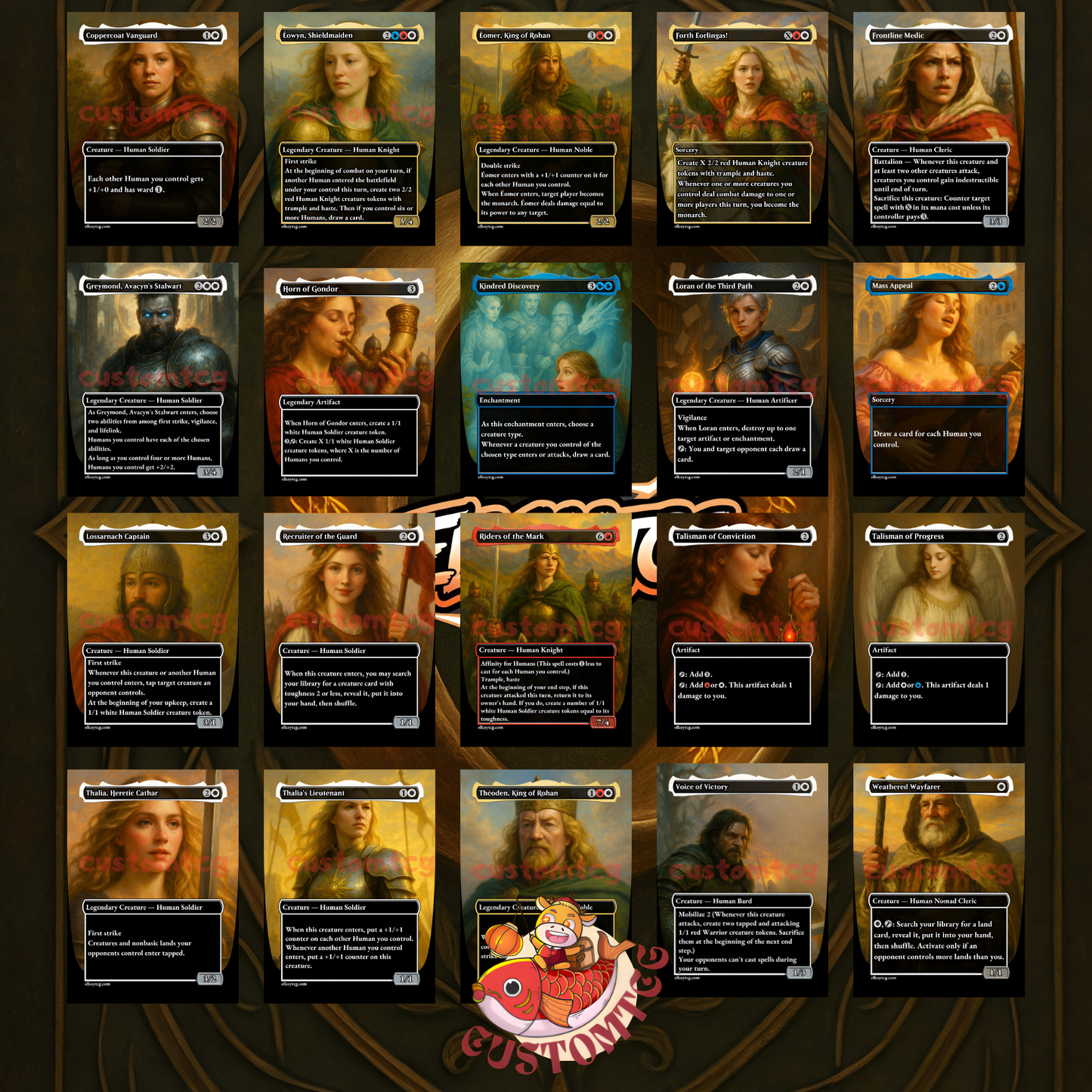 Éowyn Custom Deck – Top 95 EDH Challenge