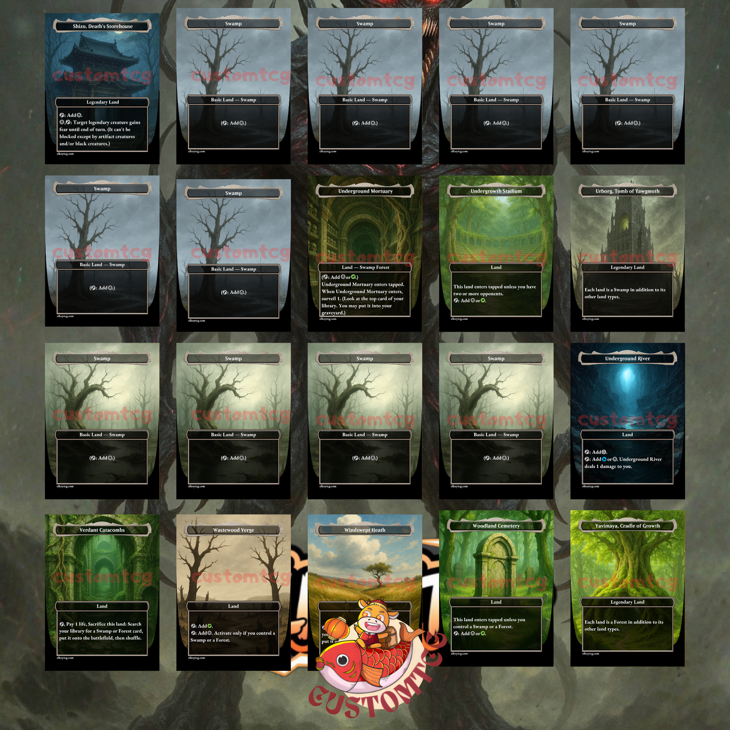 Venom, Deadly Devourer – Custom Deck (100 Cards + Tokens)
