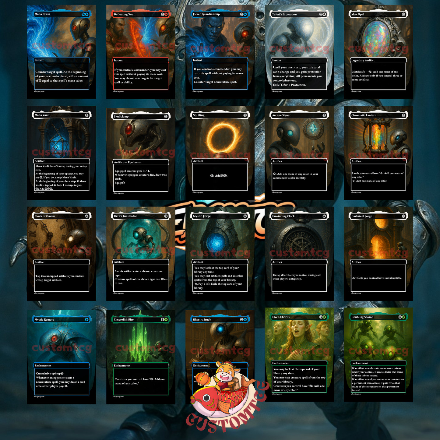 Urtet, Remnant of Memnarch Custom Deck (Top #59)