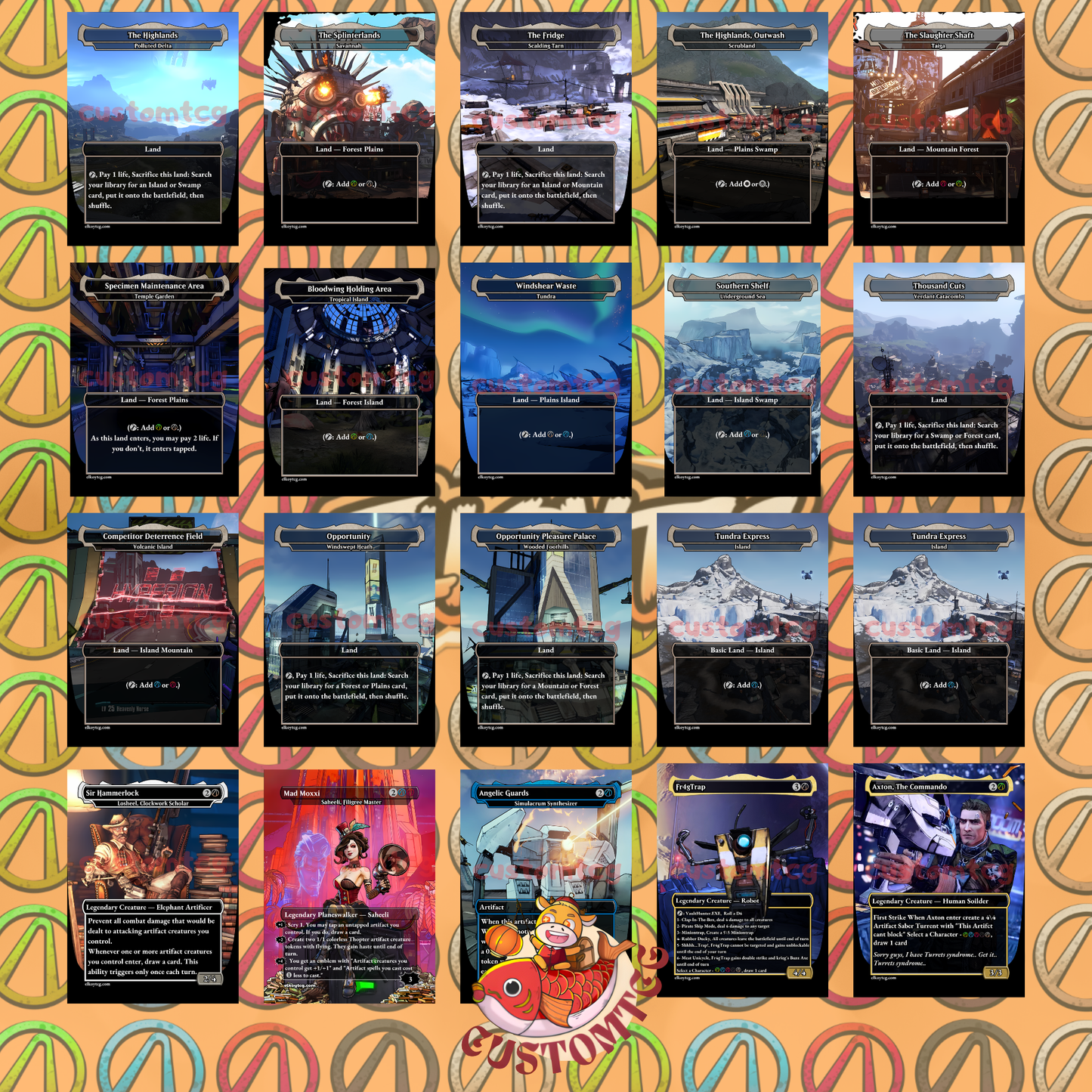 Borderlands Custom Deck