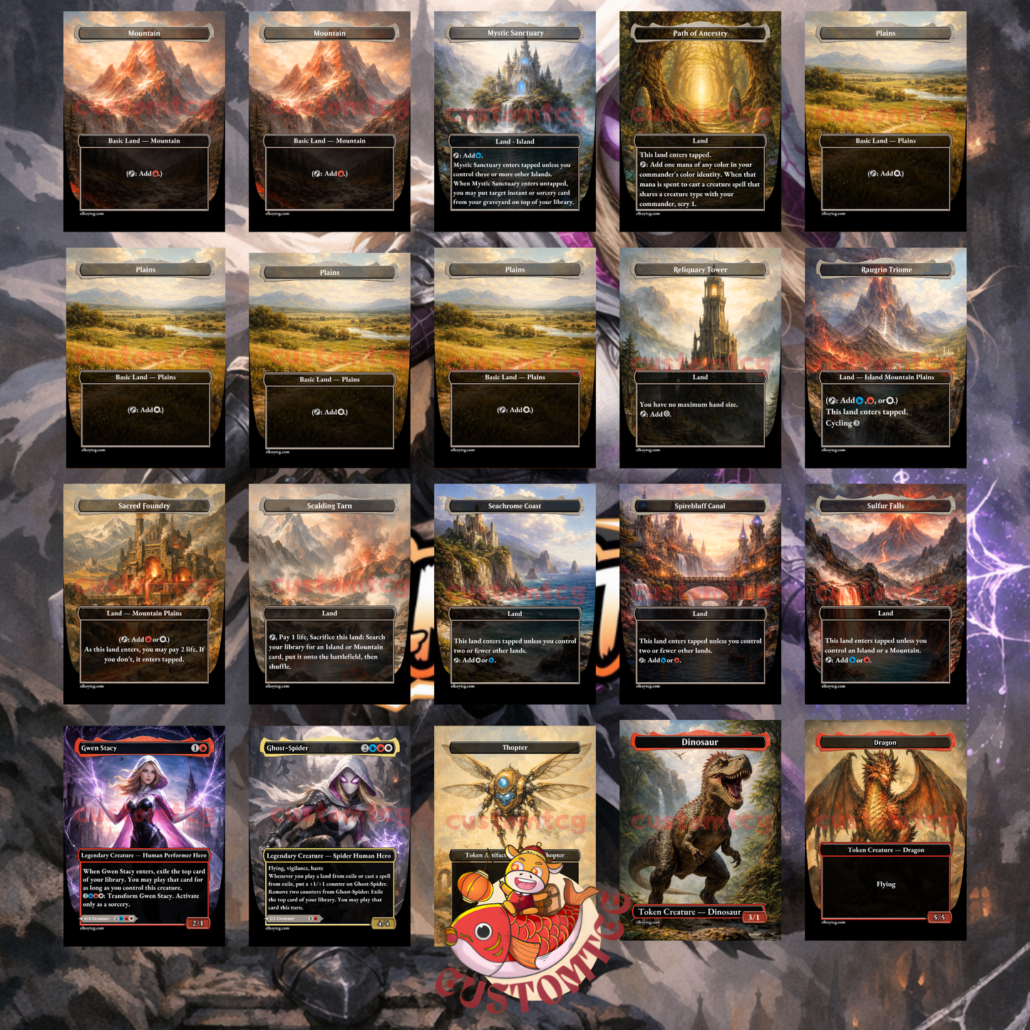 Gwen Stacy Custom Deck