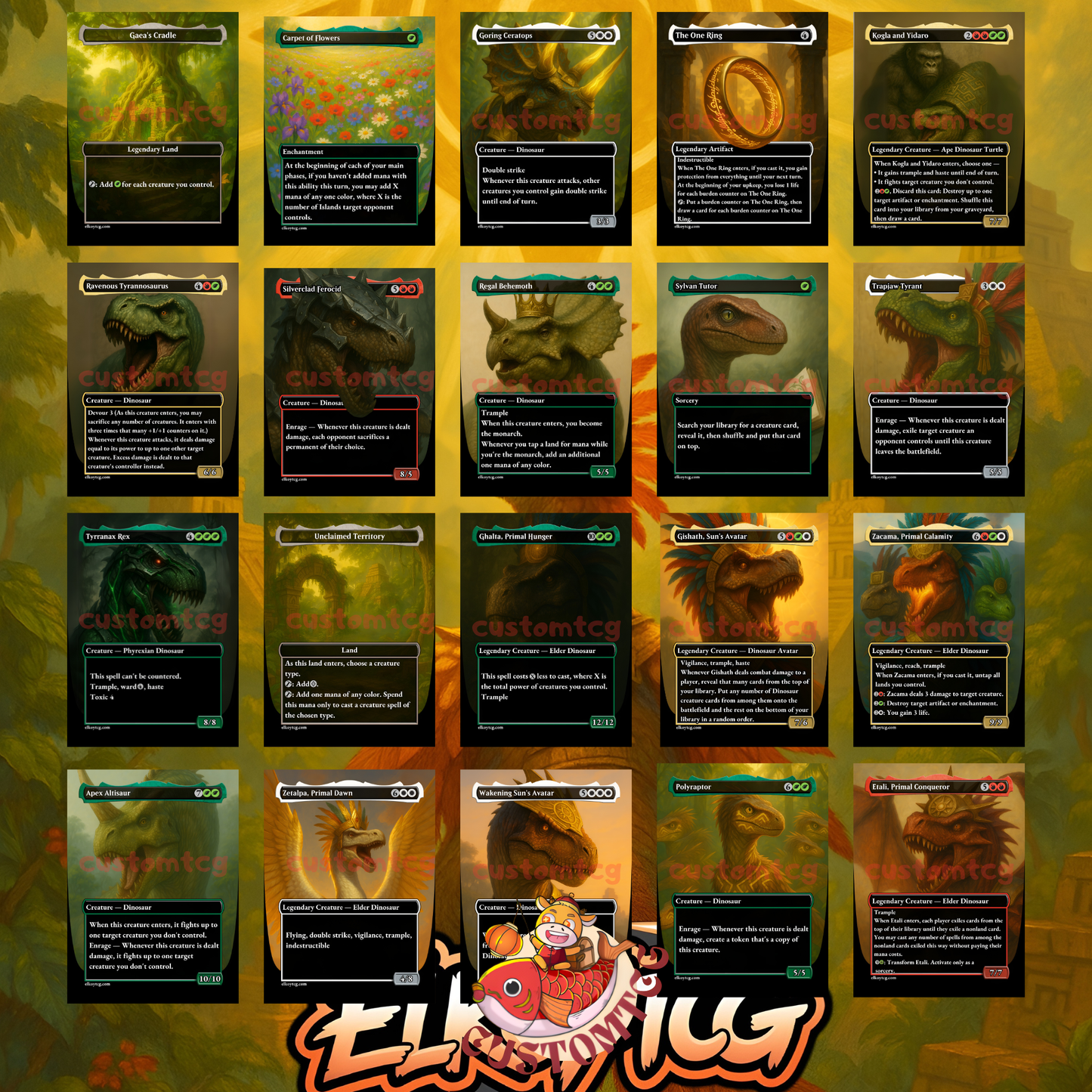 Gishath Custom Deck – Top 15 EDH Challenge! 🏆