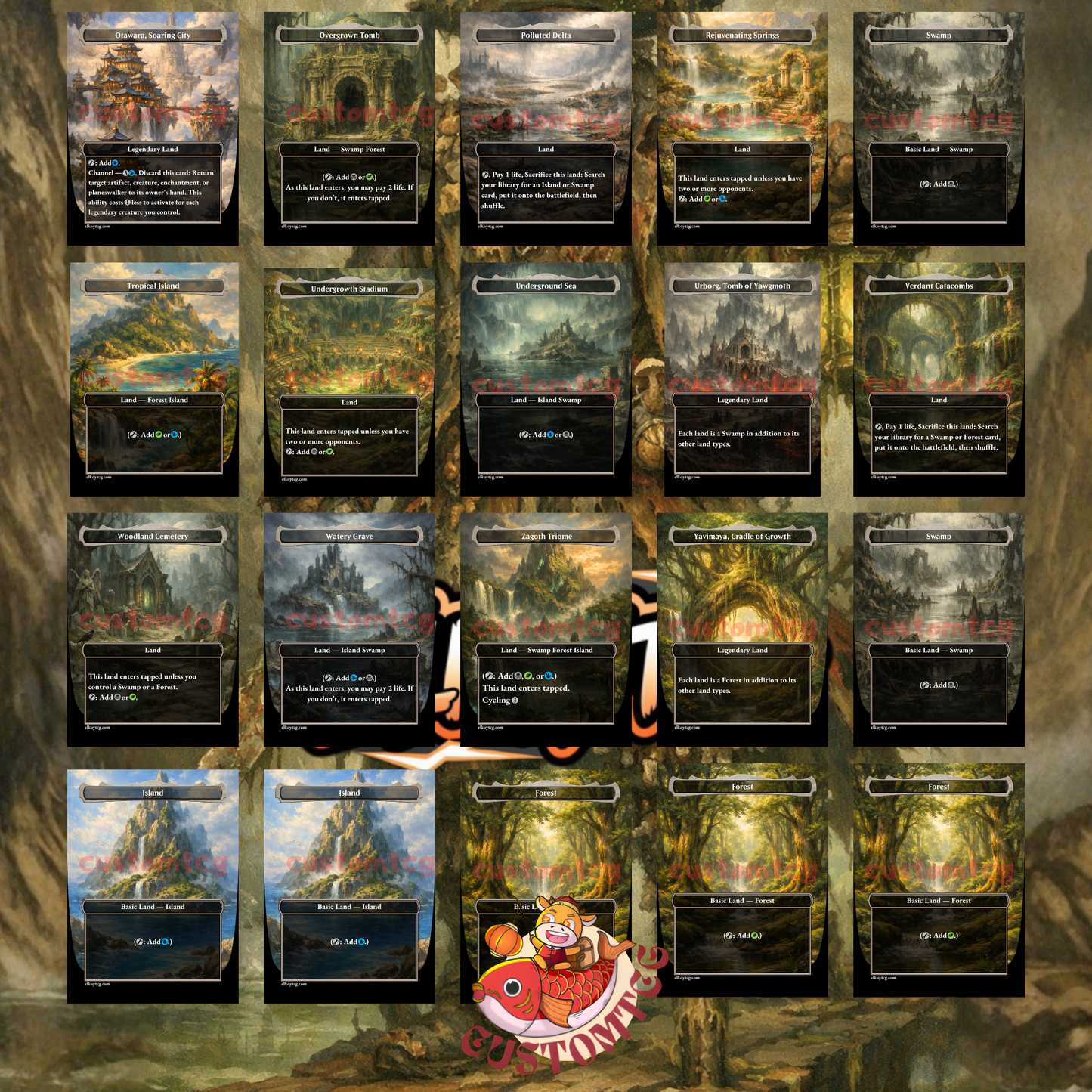 Xavier Sal, Infested Captain Custom Deck