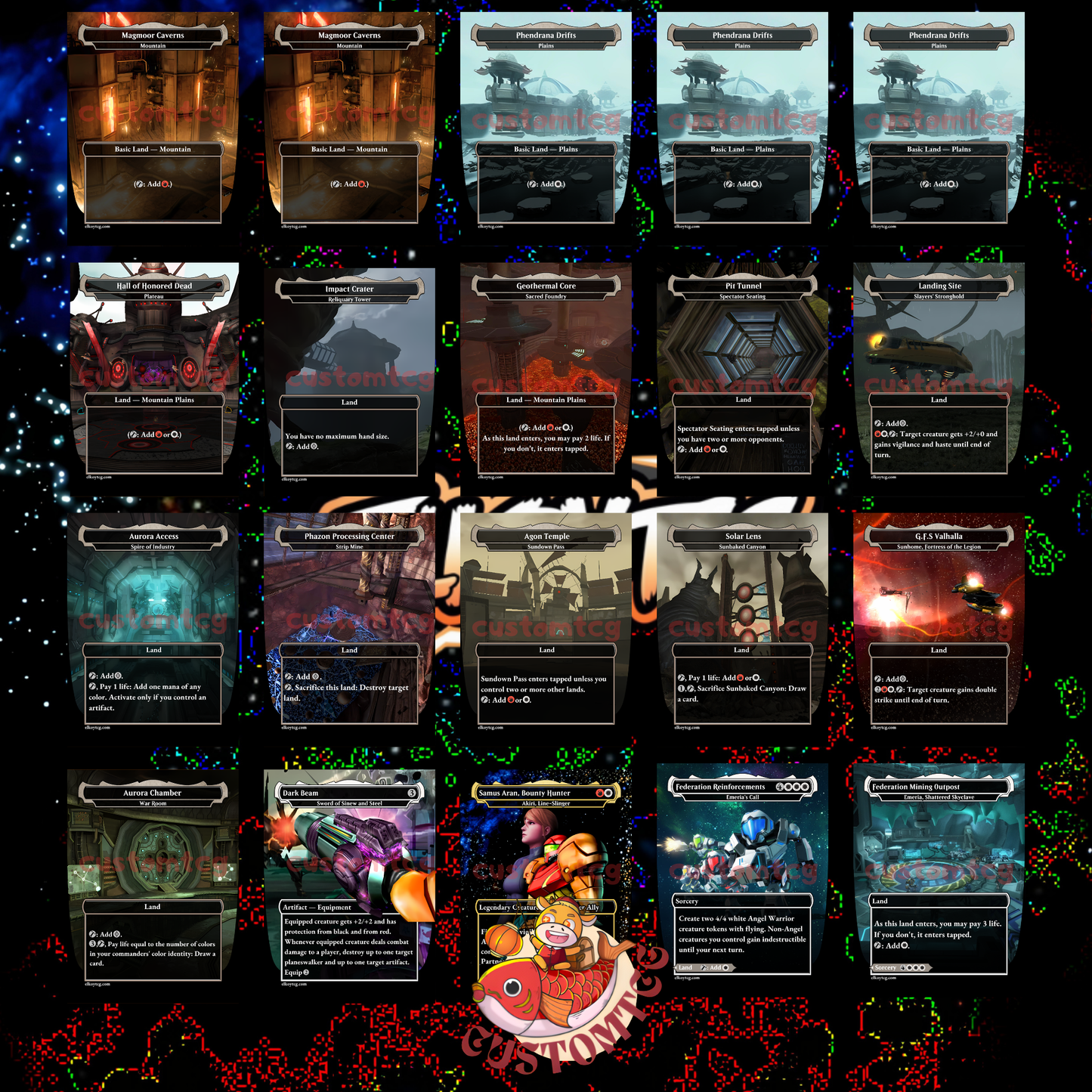 Metroid V2 Custom Deck