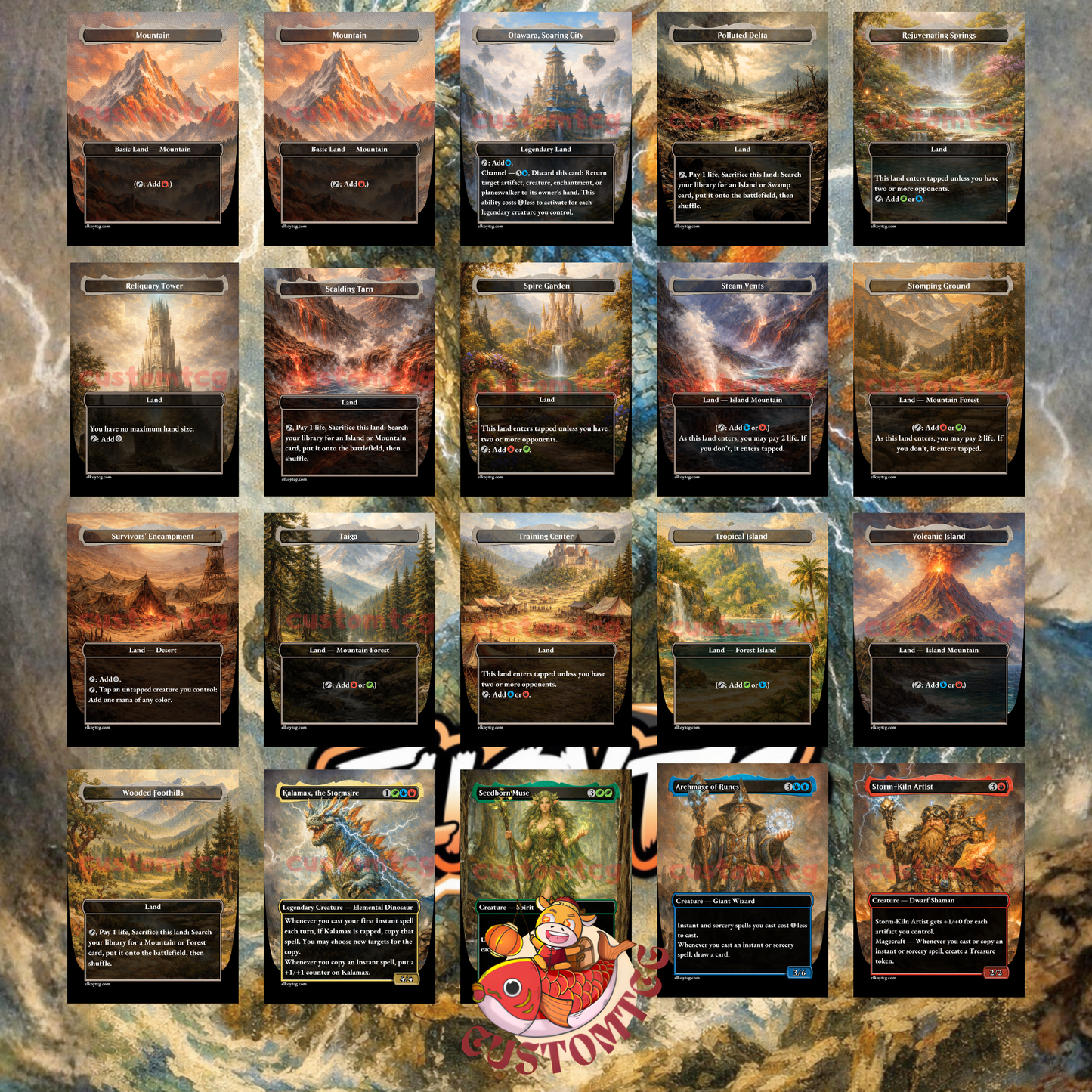 Kalamax, the Stormsire Custom Deck