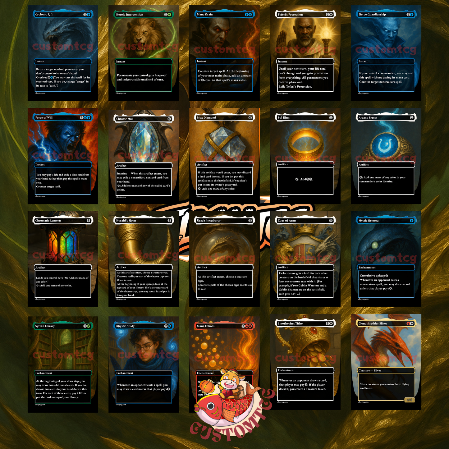 The First Sliver Custom Deck 🌟 - Bestseller 2024