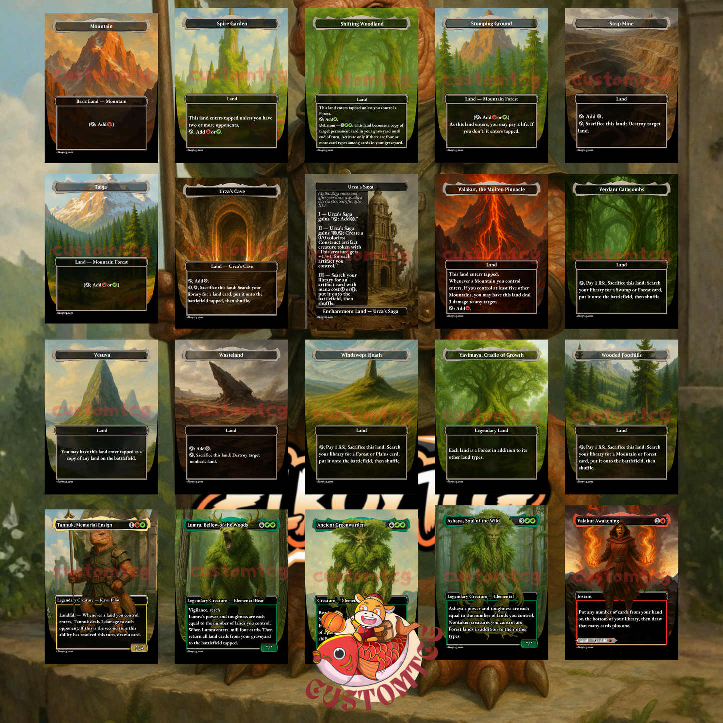 Tannuk, Memorial Ensign Custom Deck