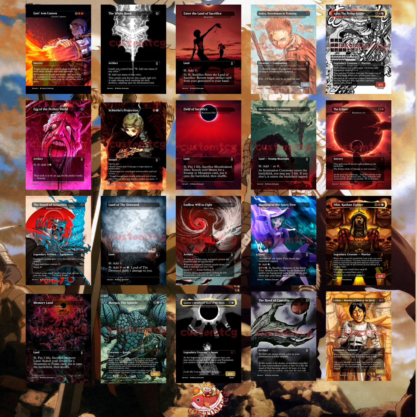 Berserk Commander Deck V.2