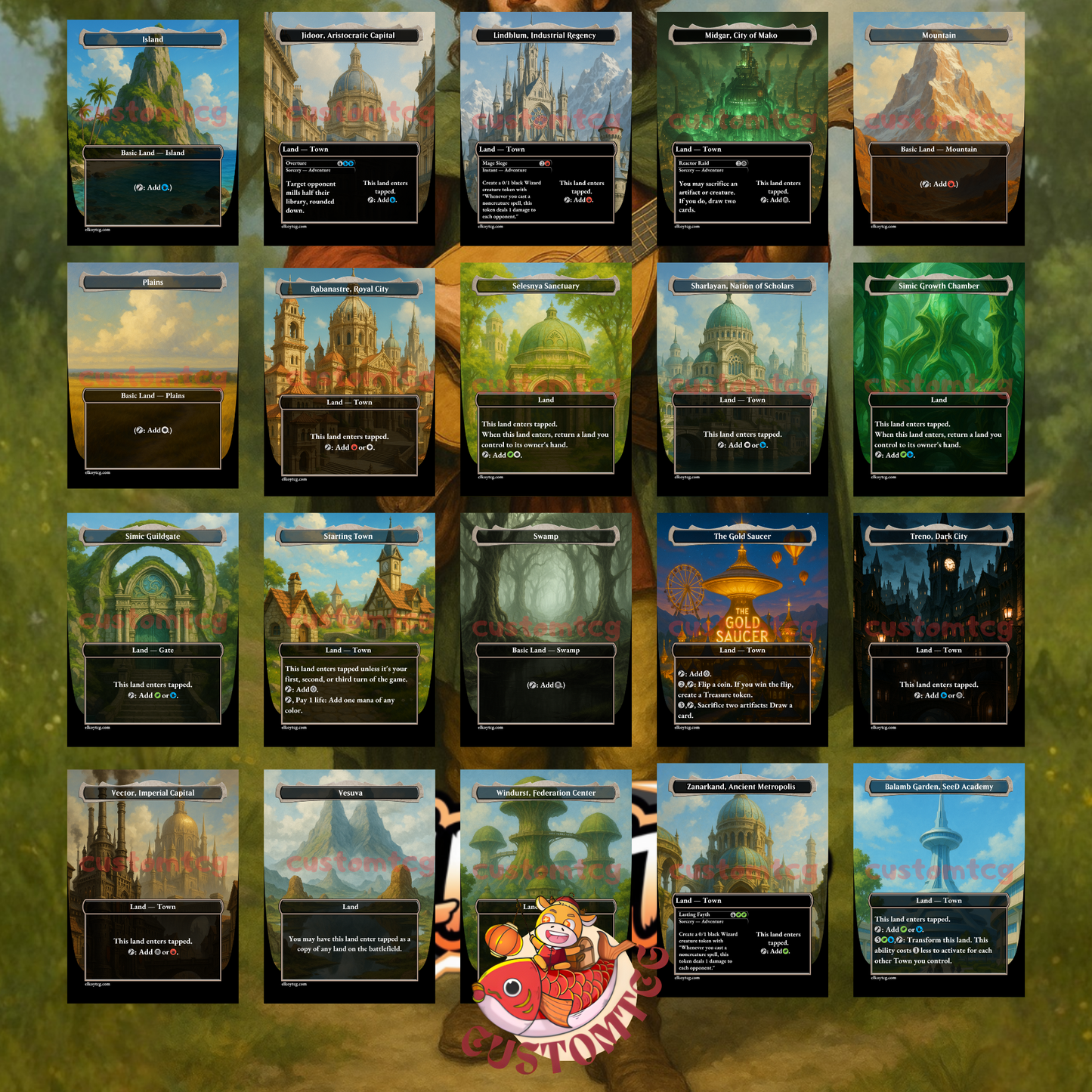 The Wandering Minstrel — Custom Deck