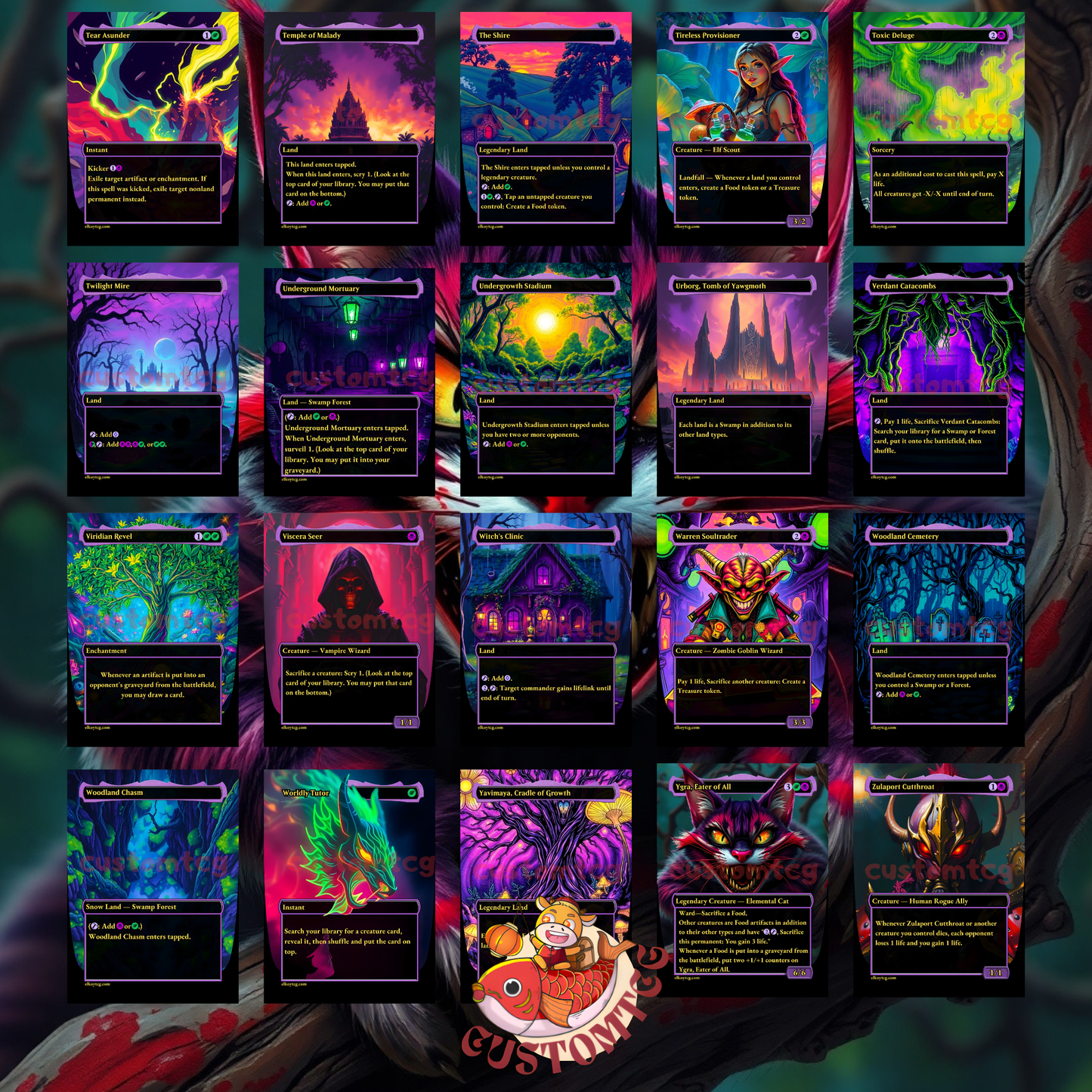 Chesire Custom Deck