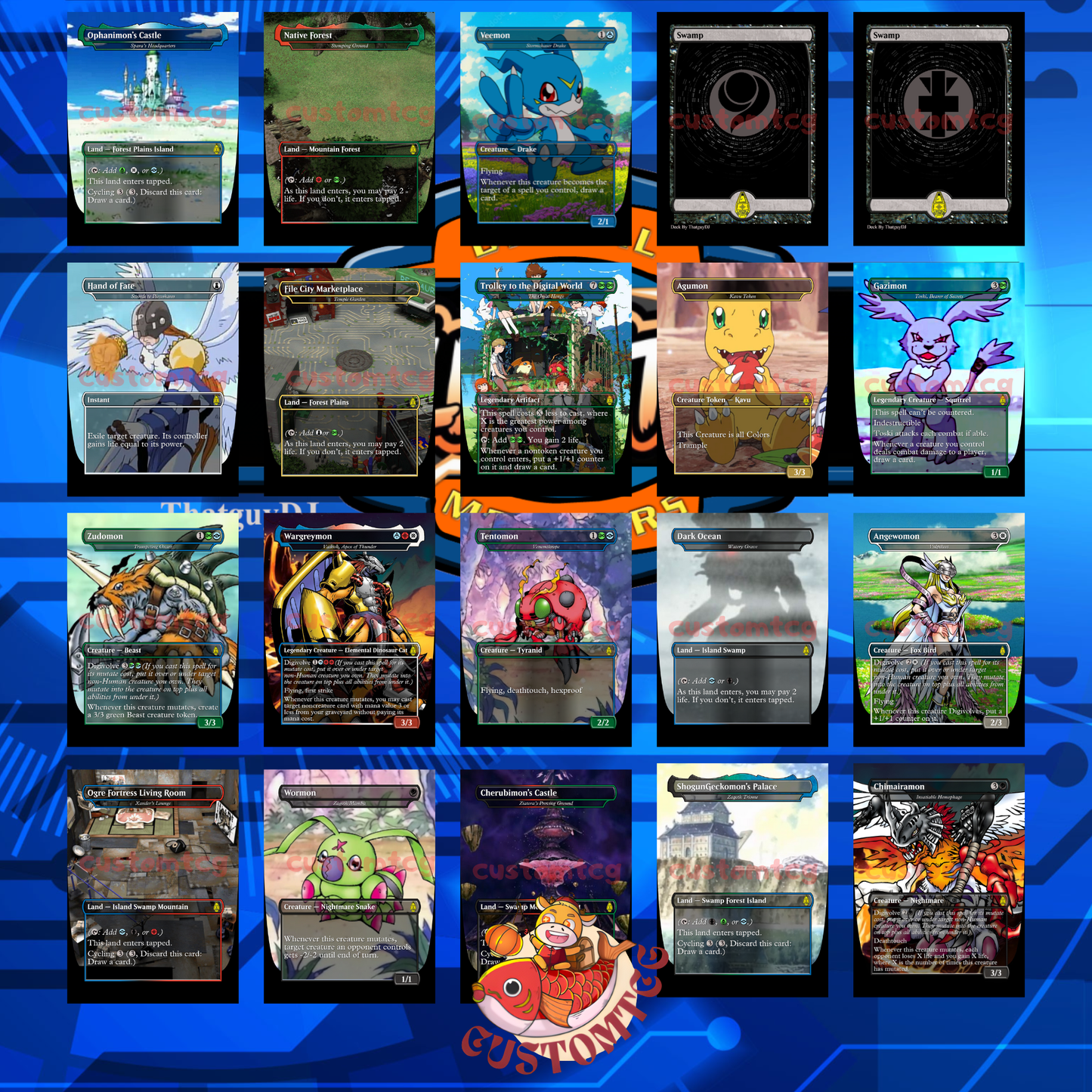 Digimon Mutations Custom Deck