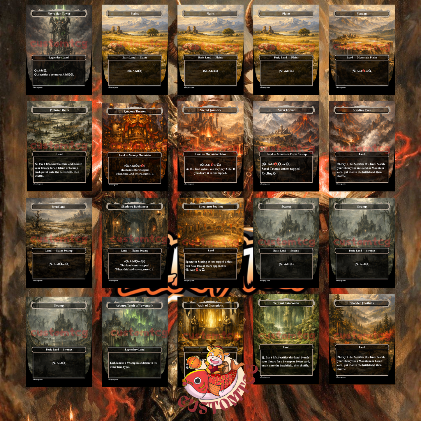 Extus, Oriq Overlord custom deck