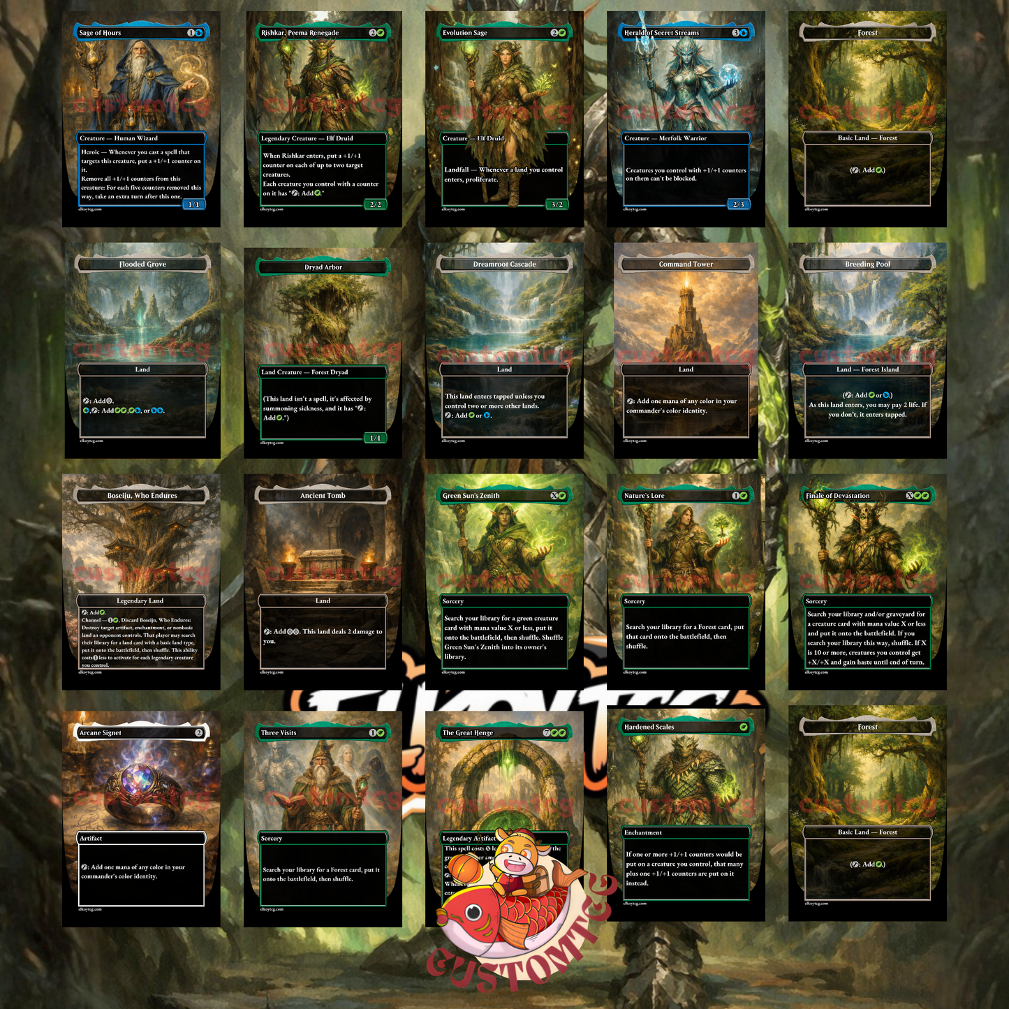 Ezuri, Claw of Progress Custom Deck