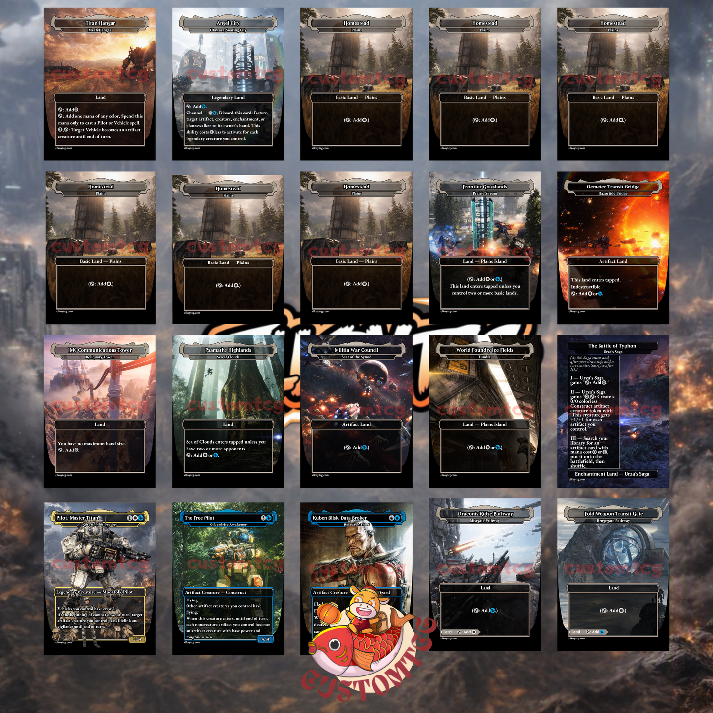 Titanfall Custom Deck