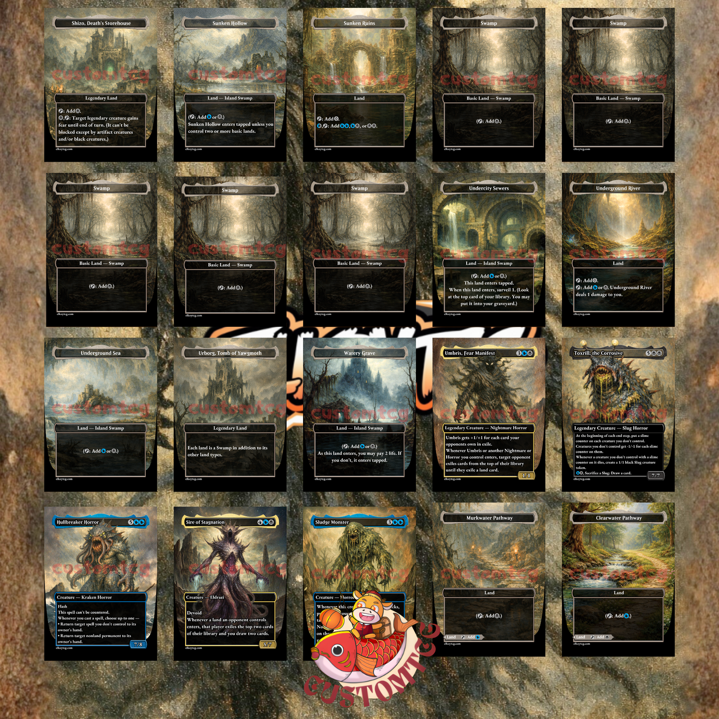 Umbris, Fear Manifest Custom Deck – ElkoyTCG