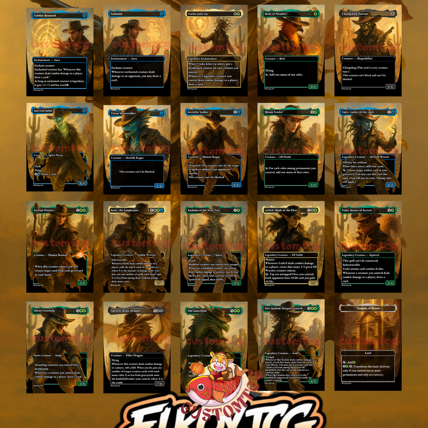 Felix Five-Boots Custom Decks