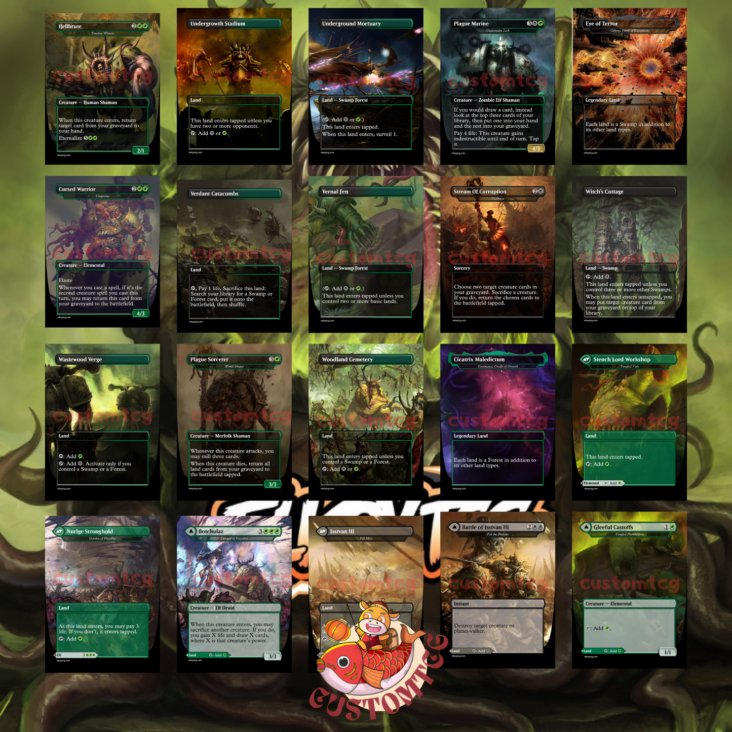 Nurgle, Lord of Pestilence Custom Deck