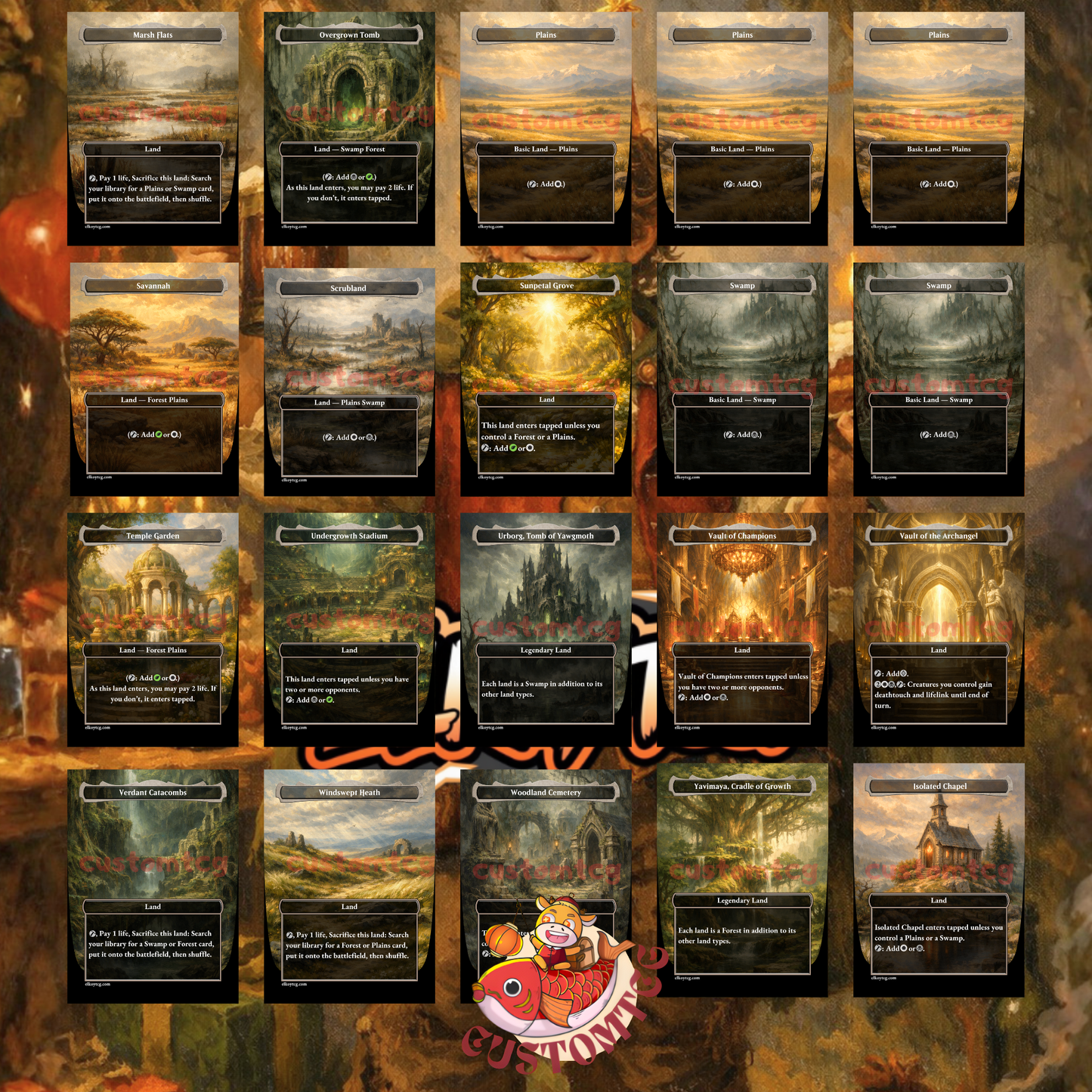 Bilbo, Birthday Celebrant custom deck