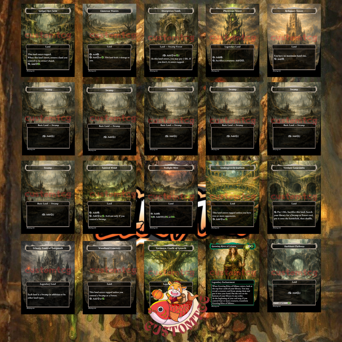 SLIMEFOOT, THE STOWAWAY — Golgari Fungus & Saproling Aristocrats Custom Deck