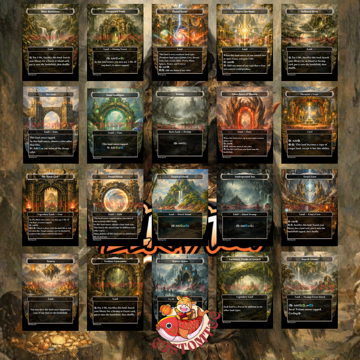 NINE-FINGERS KEENE Custom Deck