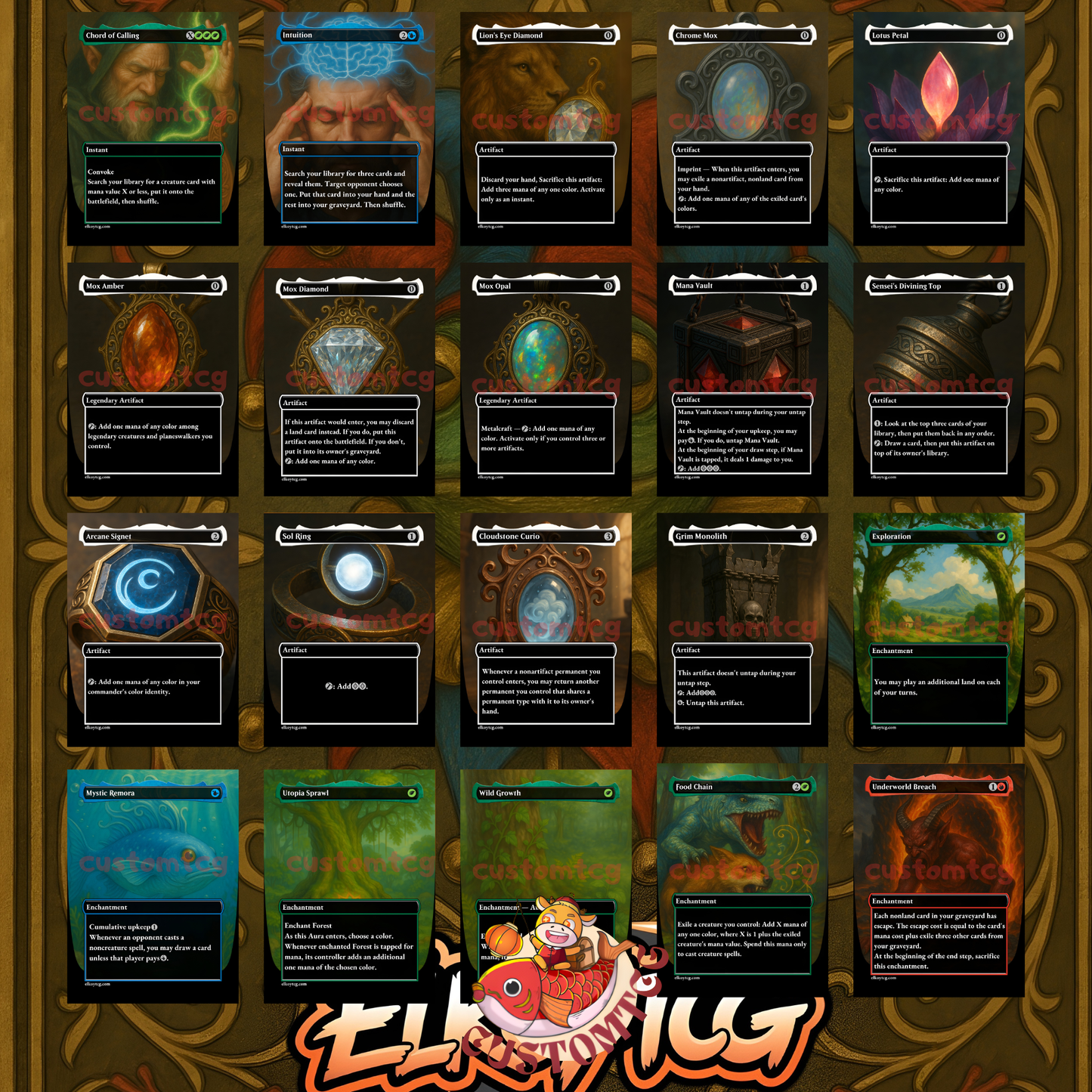 Flubs, the Fool V2.0 Custom Deck