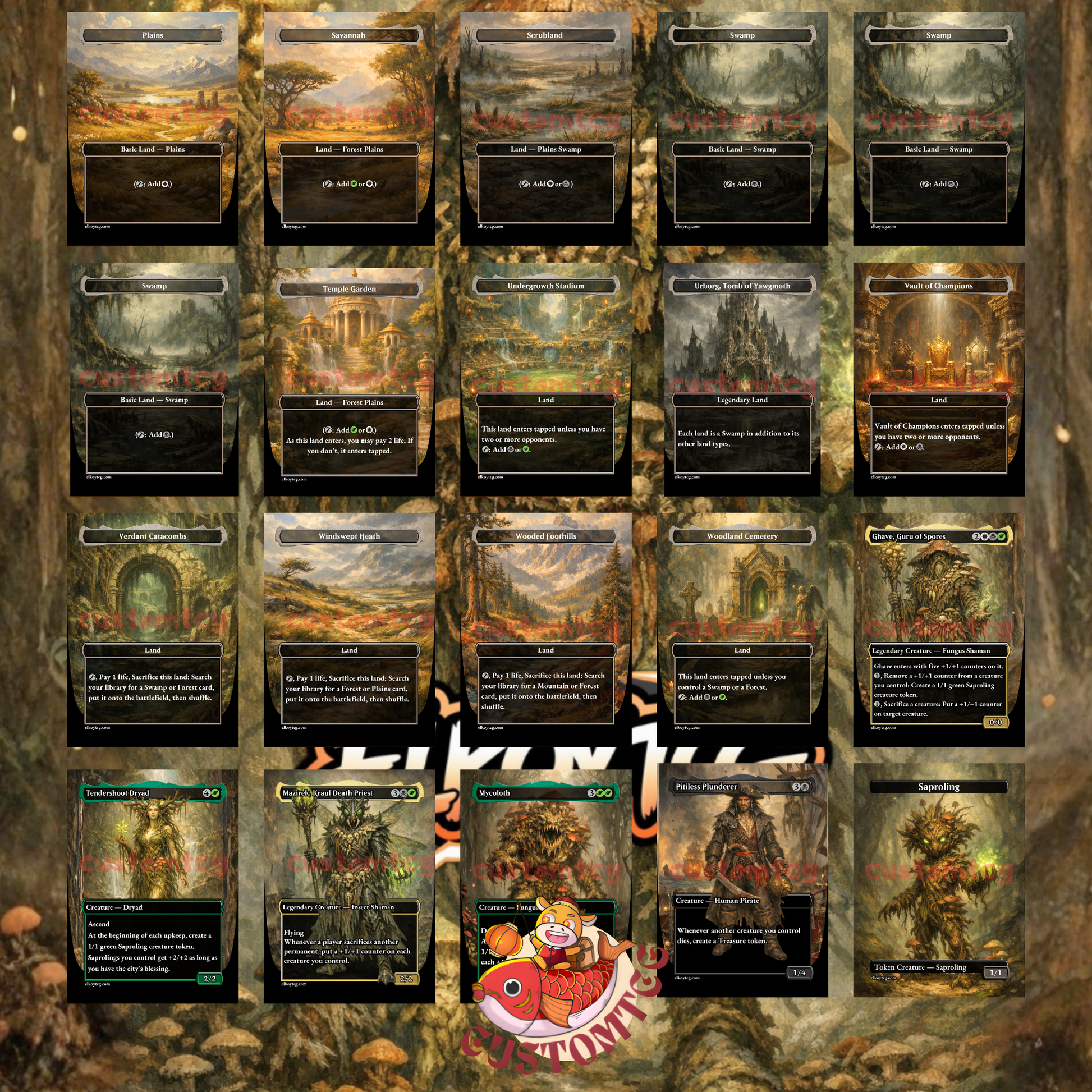 Ghave, Guru of Spores Custom Mtg Commander Deck – ElkoyTCG
