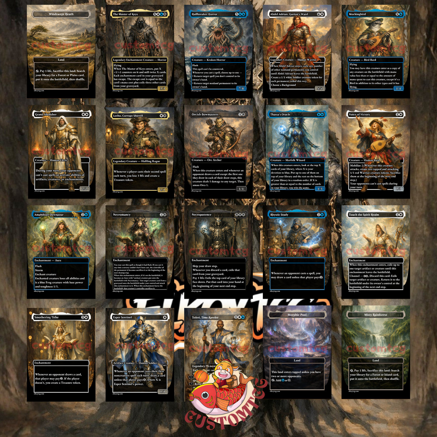 The Master of Keys Custom Deck