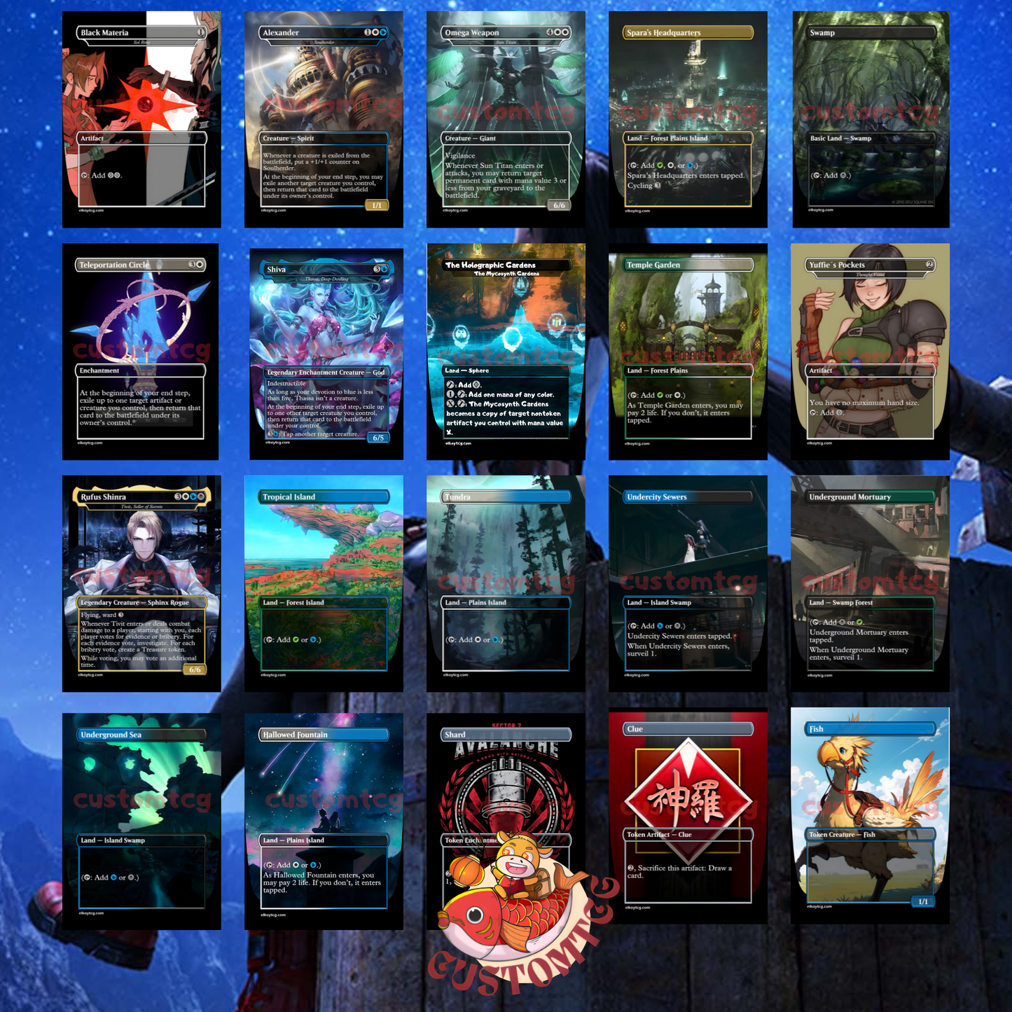 Final Fantasy Custom Deck