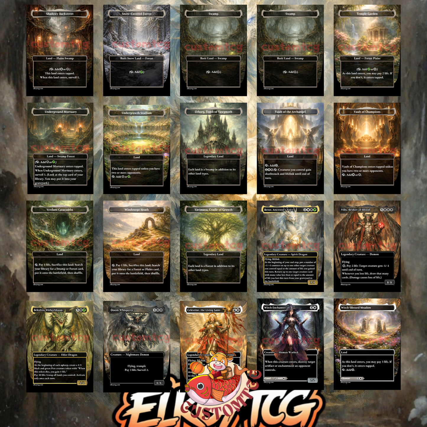 Betor, Ancestor’s Voice – Custom Deck (100 Cards + Tokens) 🛡️🐉