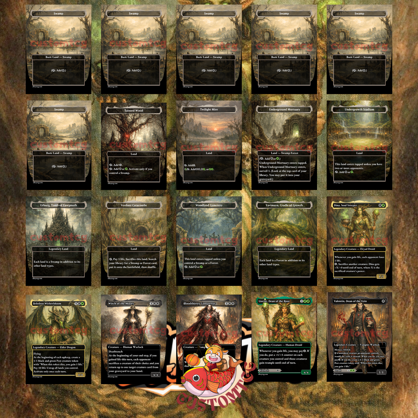 Dina Custom Deck