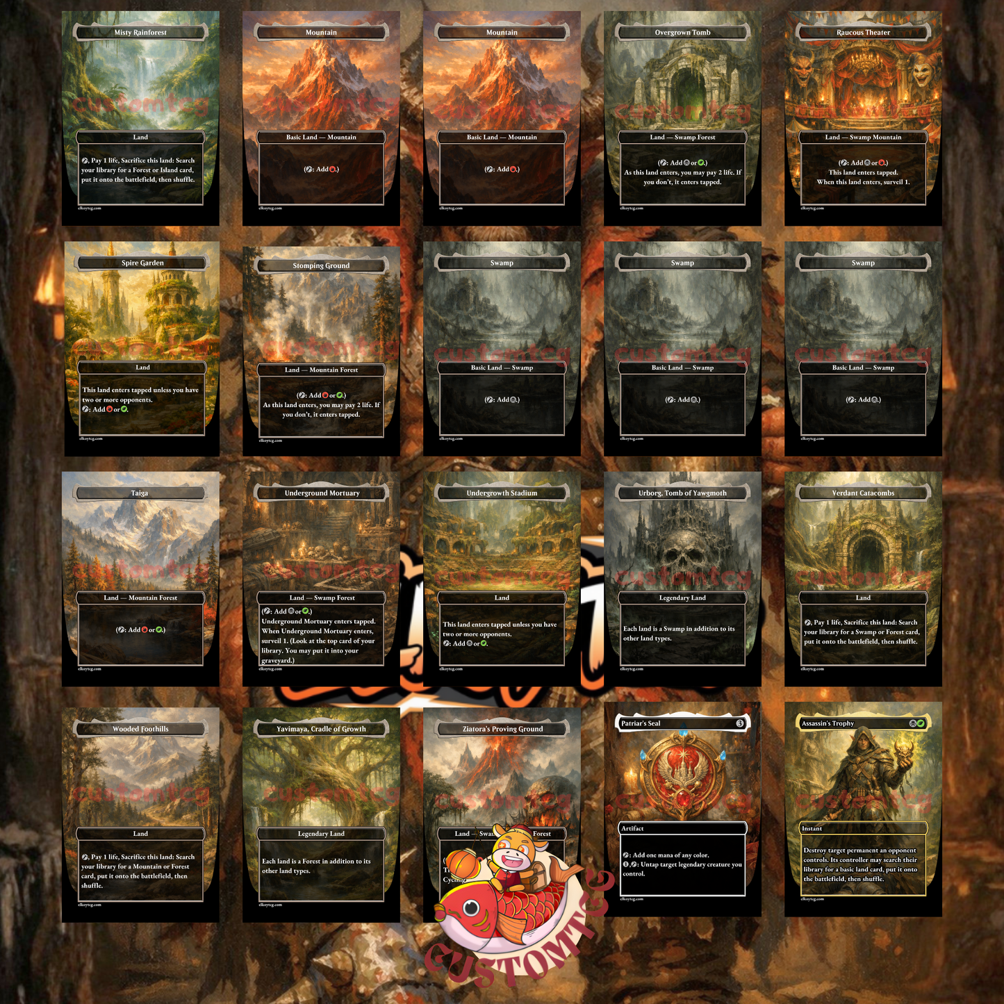 The Beamtown Bullies custom deck
