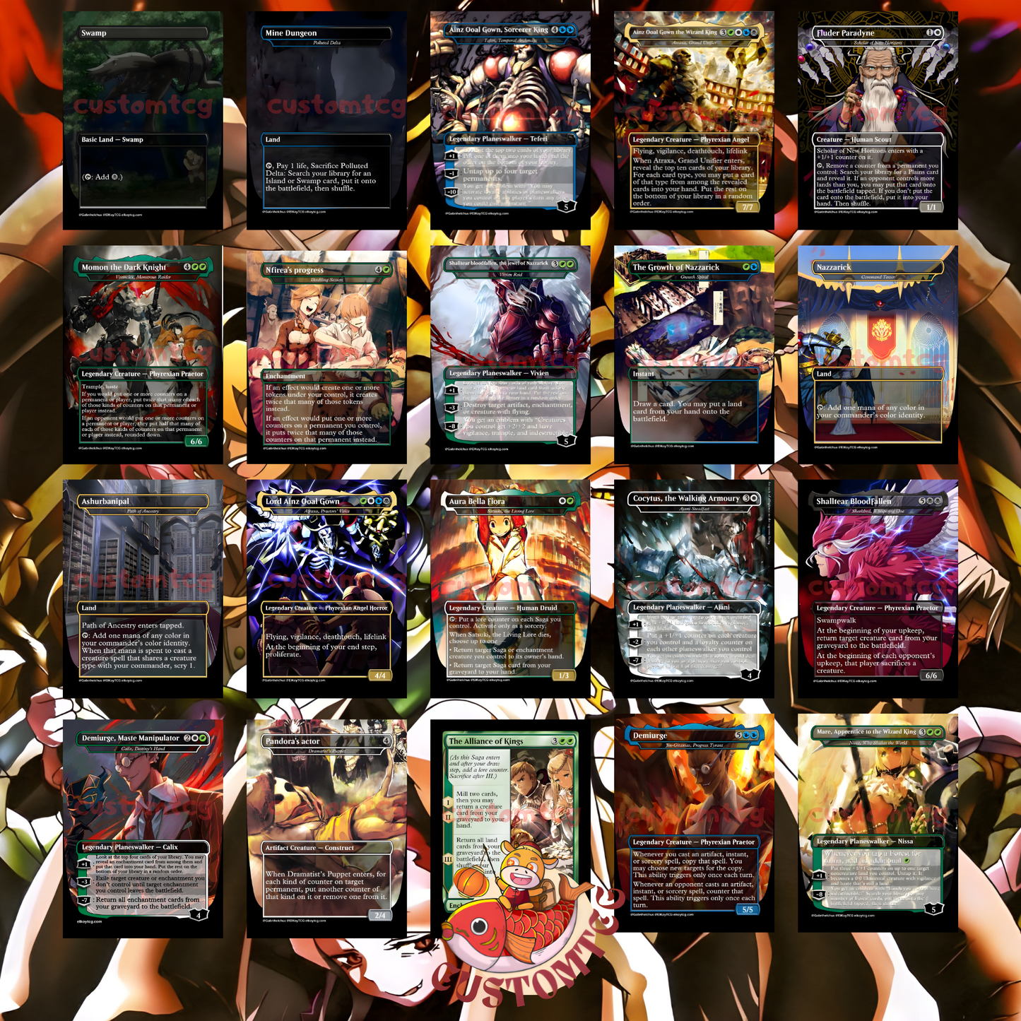 Overlord V2.0 Custom Deck