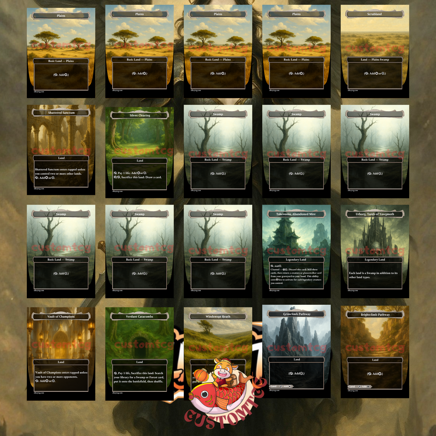 Liesa, Shroud of Dusk Custom Deck