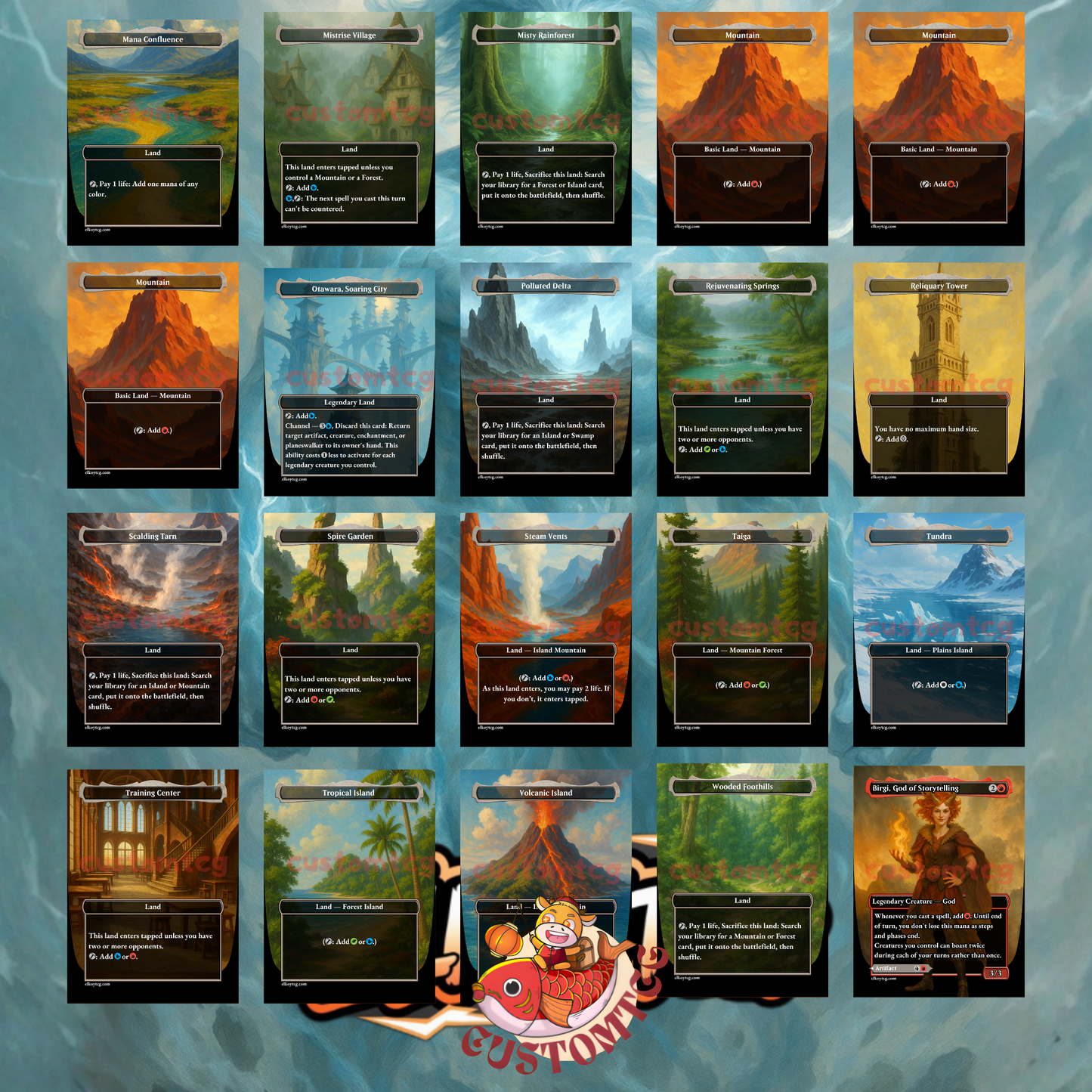 Storm, Force of Nature – Custom Deck