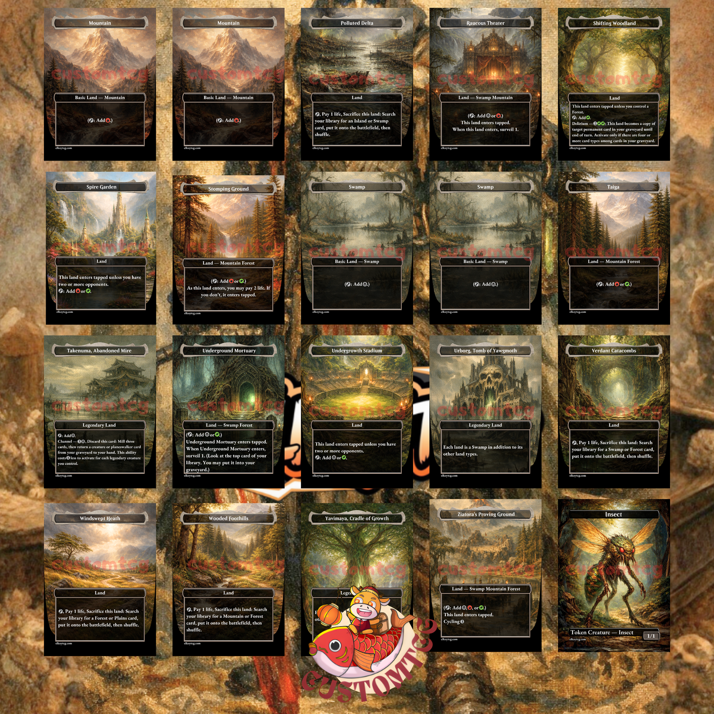 Coram, the Undertaker Custom Deck