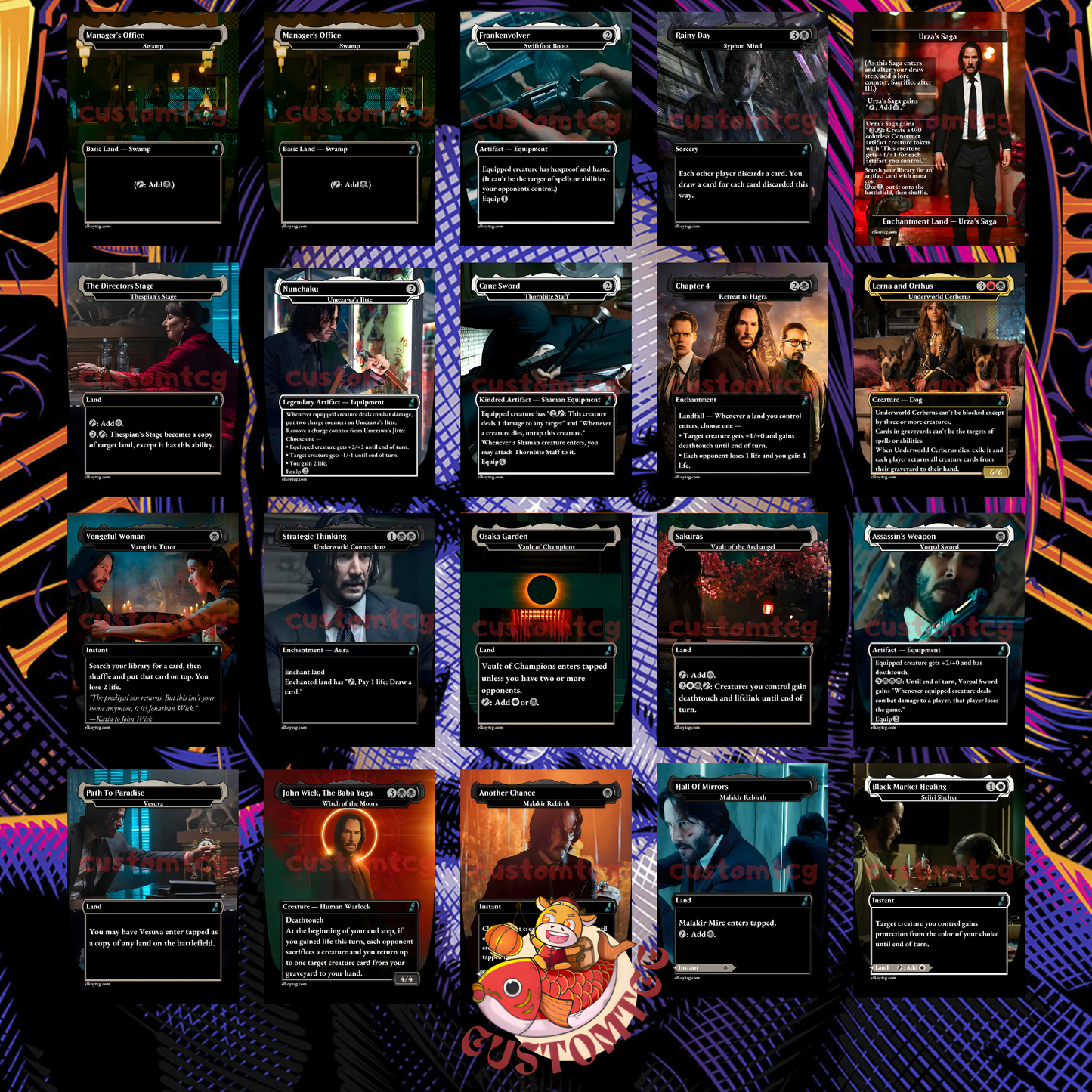 John Wick Commander Deck