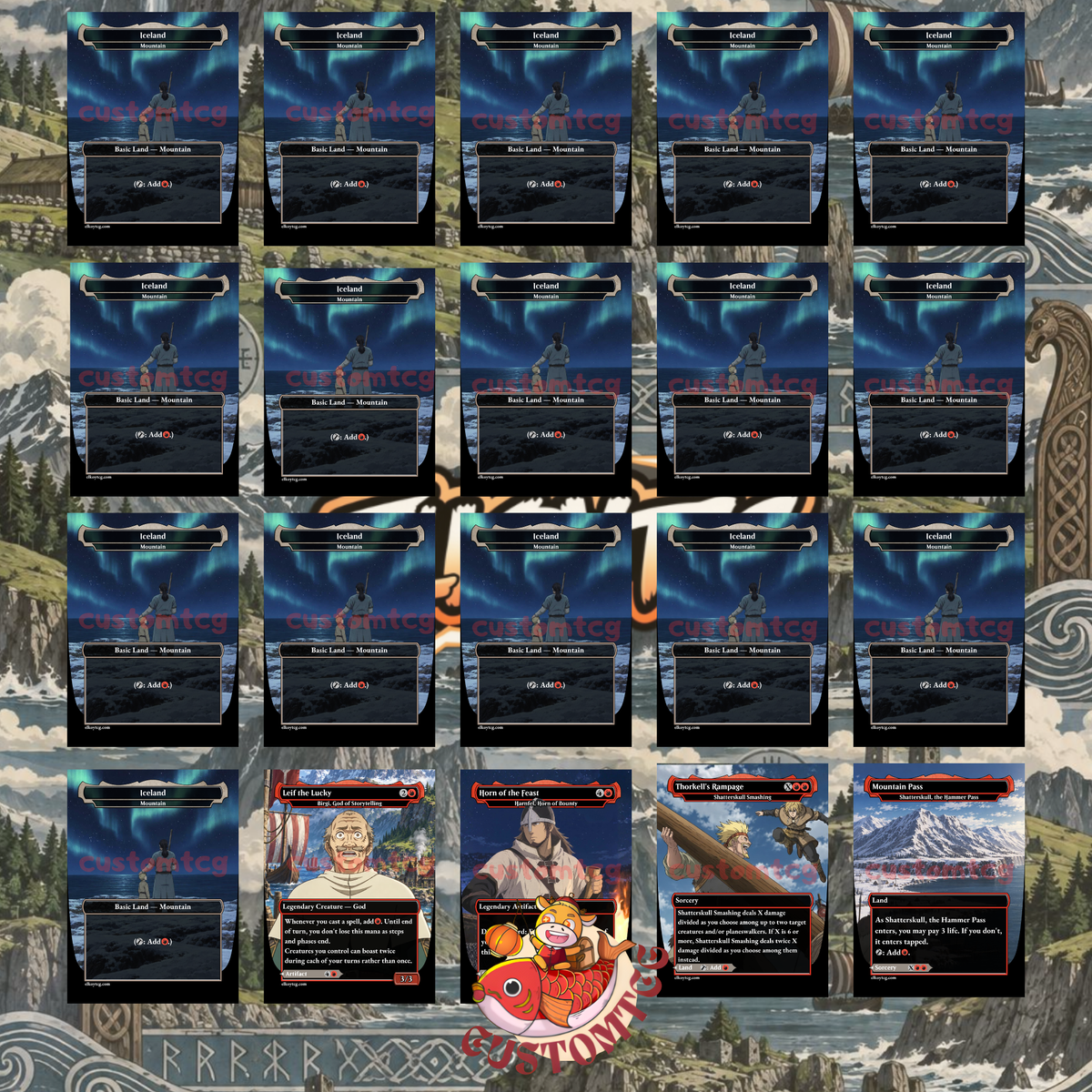 Vinland Saga Custom Deck