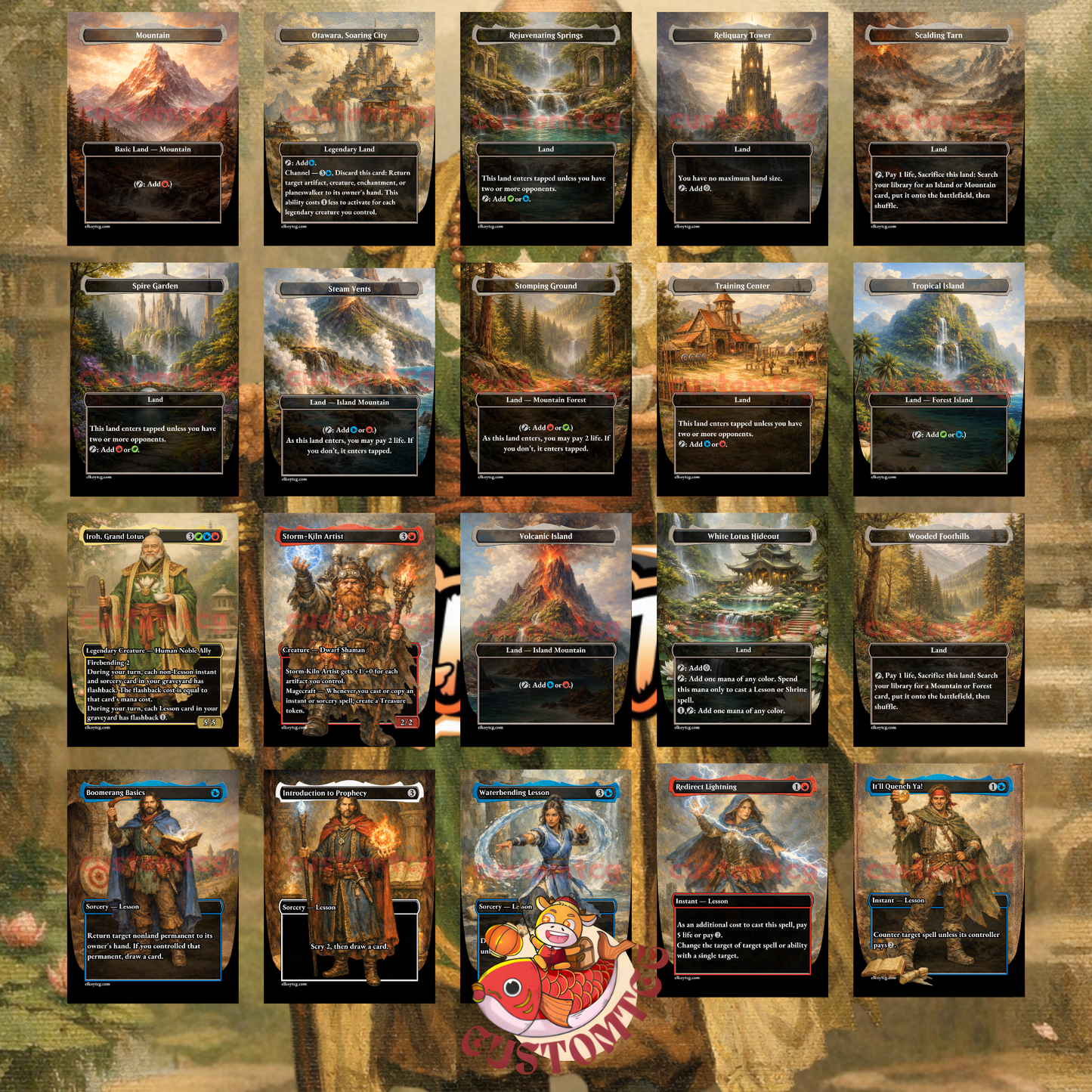 Iroh, Grand Lotus Custom Deck