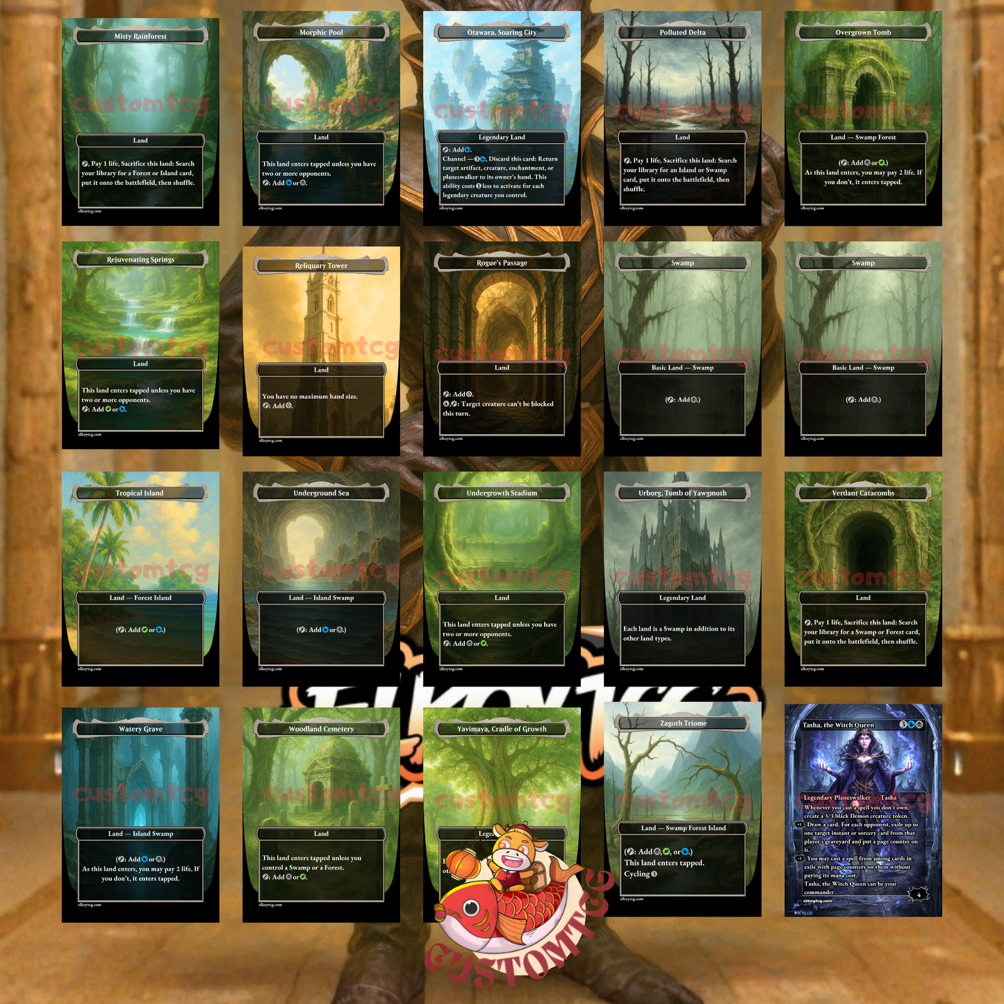 Gonti, Canny Acquisitor Custom Deck