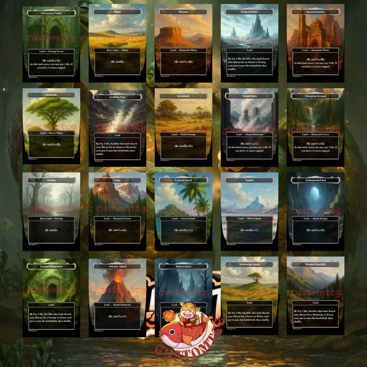🛡️ Heroes in a Half Shell – Custom Commander Deck (100 Cards + Tokens)