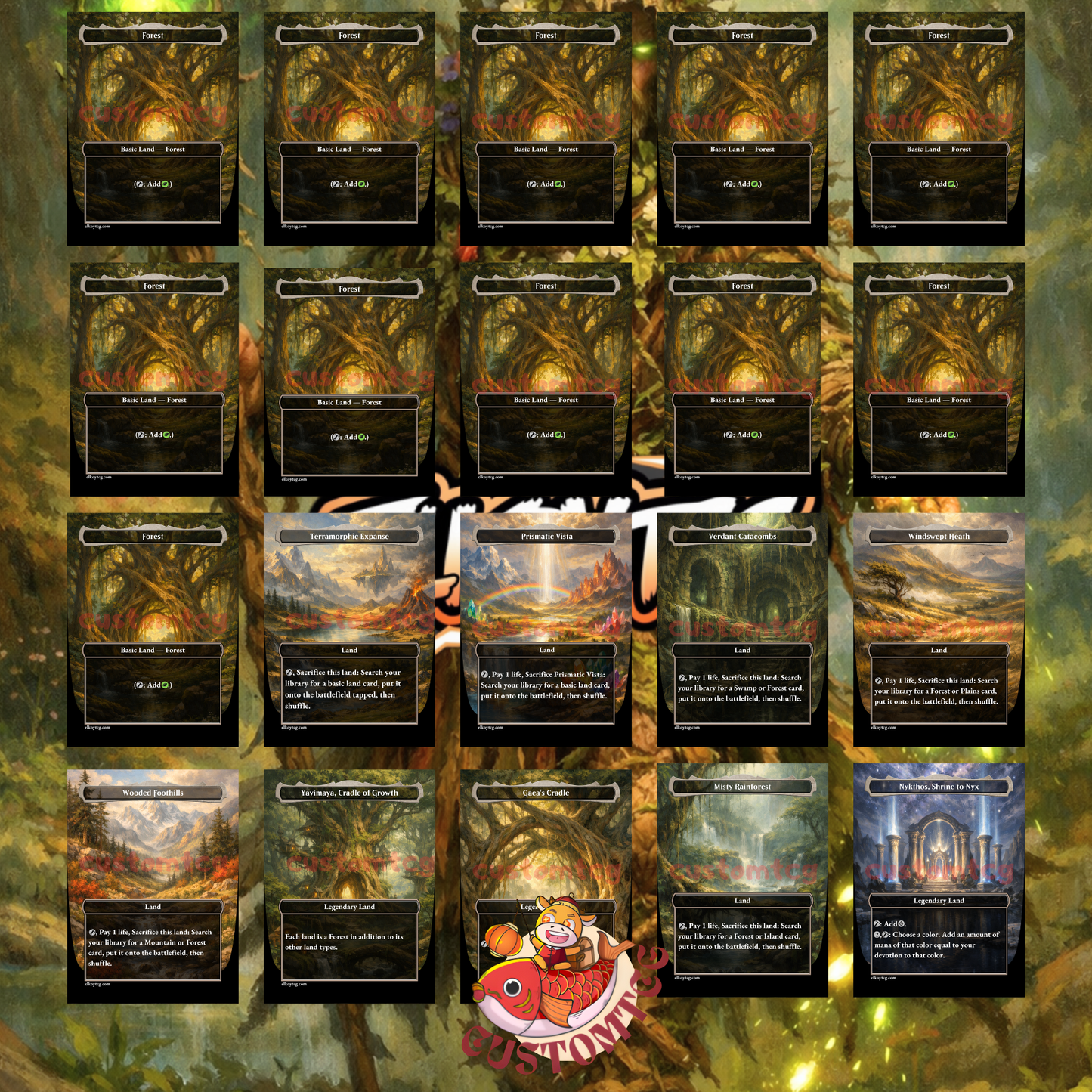 Bristly Bill, Spine Sower Custom Deck